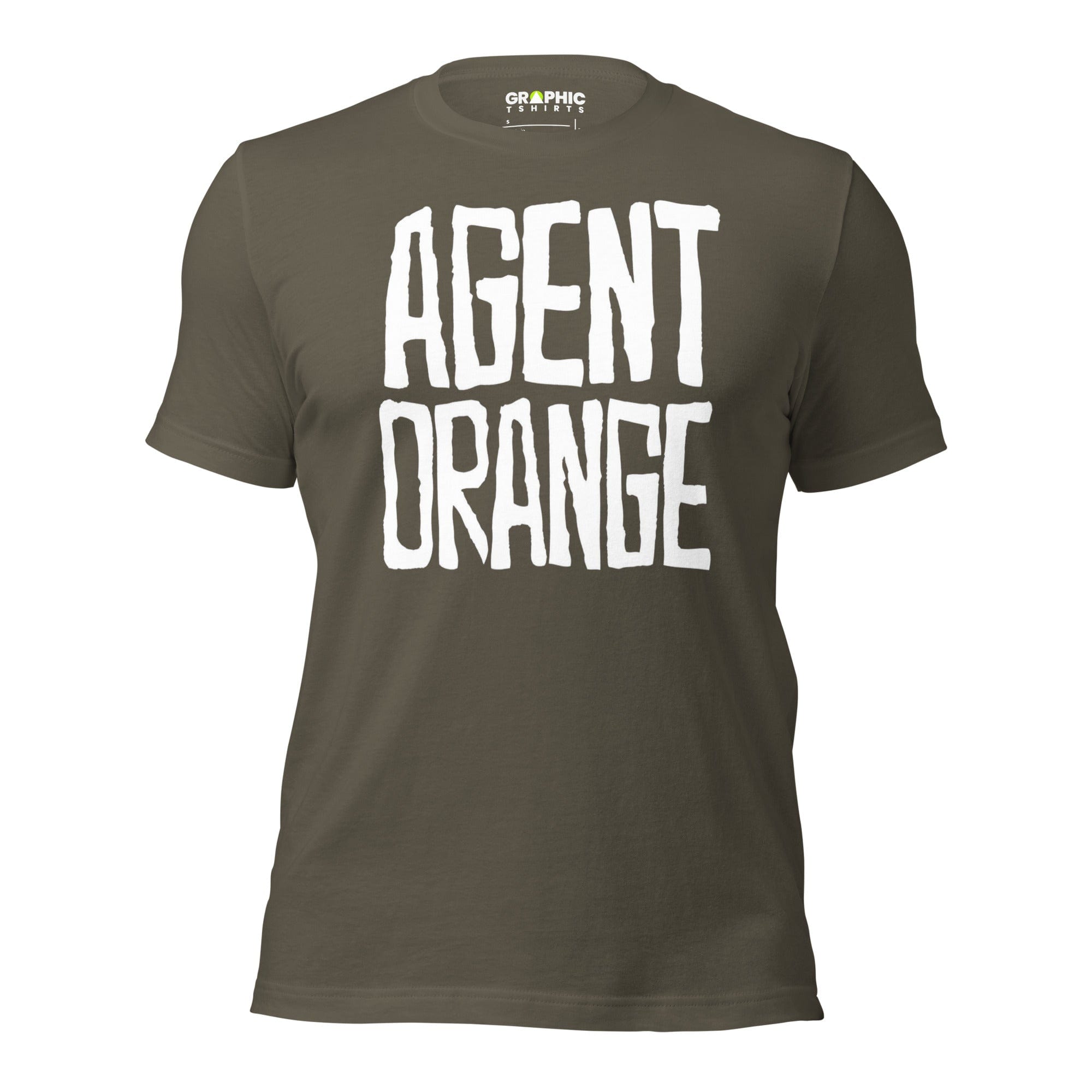 GRAPHIC T-SHIRTS T-Shirt Army / S Unisex Crew Neck T-Shirt - Agent Orange