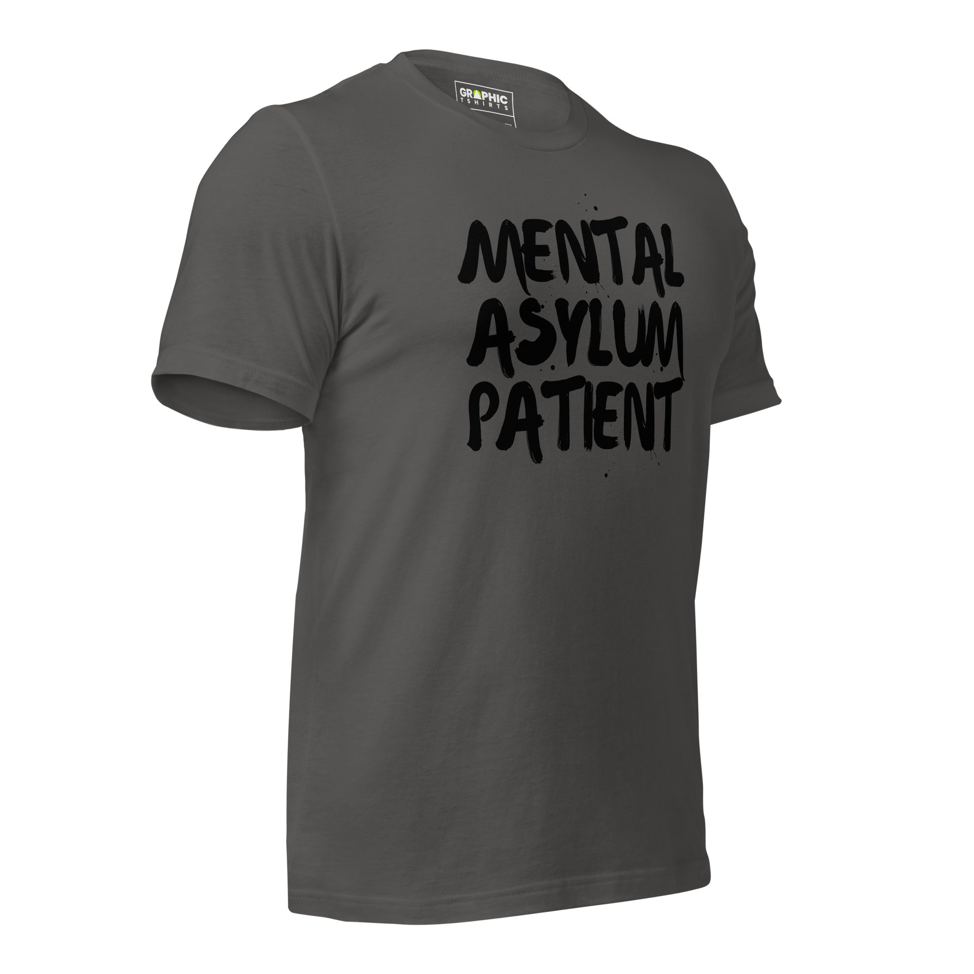 GRAPHIC T-SHIRTS T-Shirt Unisex Crew Neck T-Shirt - Mental Asylum Patient