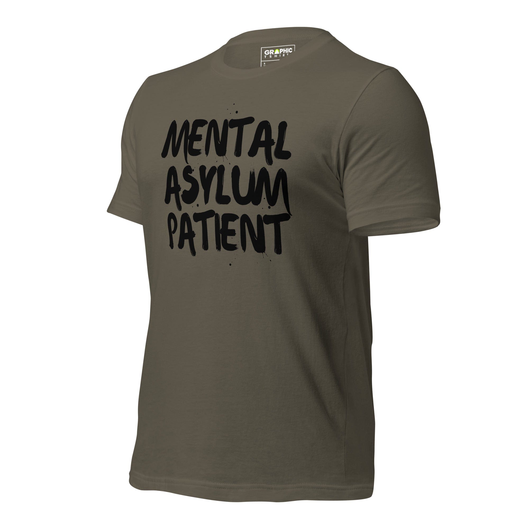 GRAPHIC T-SHIRTS T-Shirt Unisex Crew Neck T-Shirt - Mental Asylum Patient