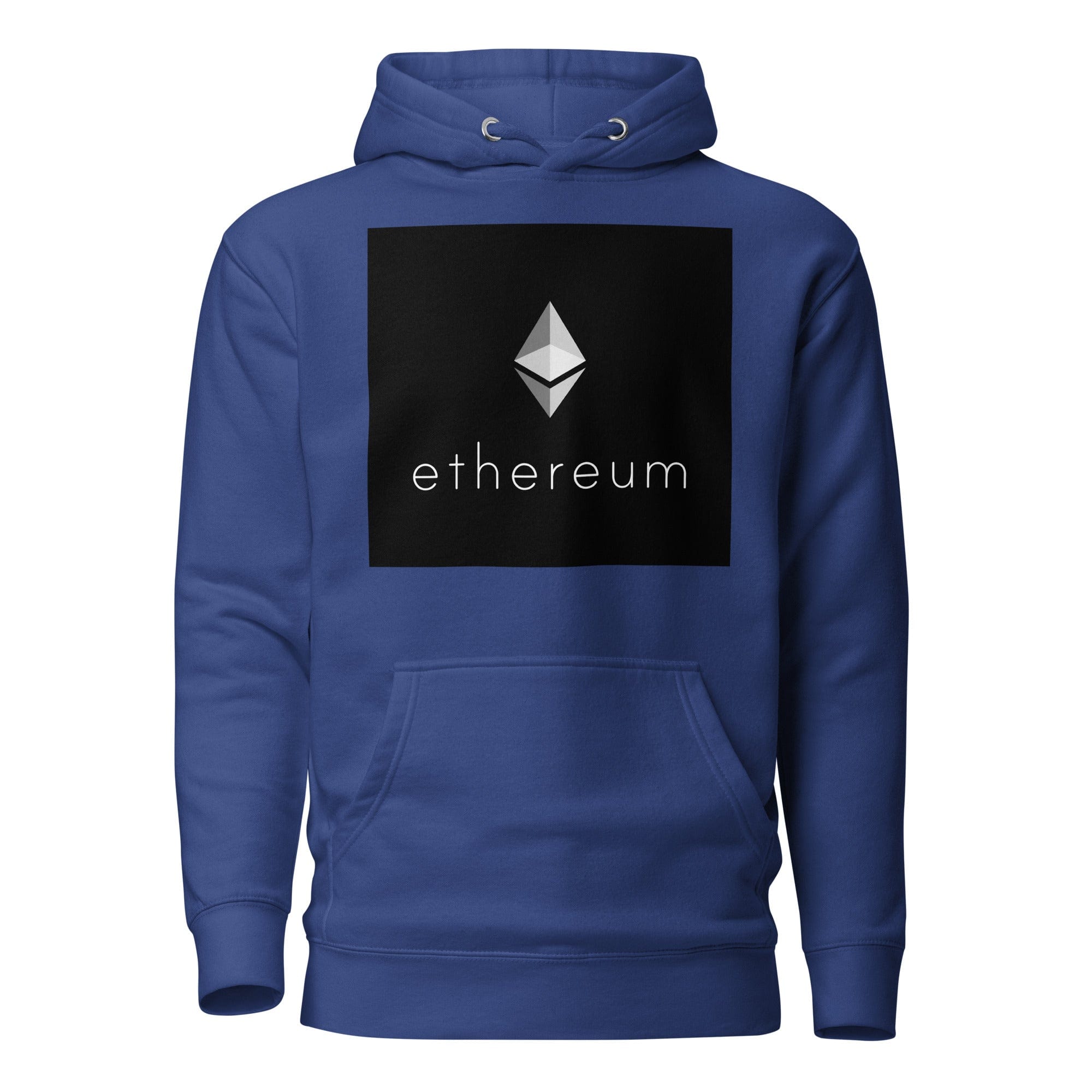 GRAPHIC T-SHIRTS Team Royal / S Unisex Premium Hoodie - Cotton Heritage - Ethereum Cryptocurrency Logo