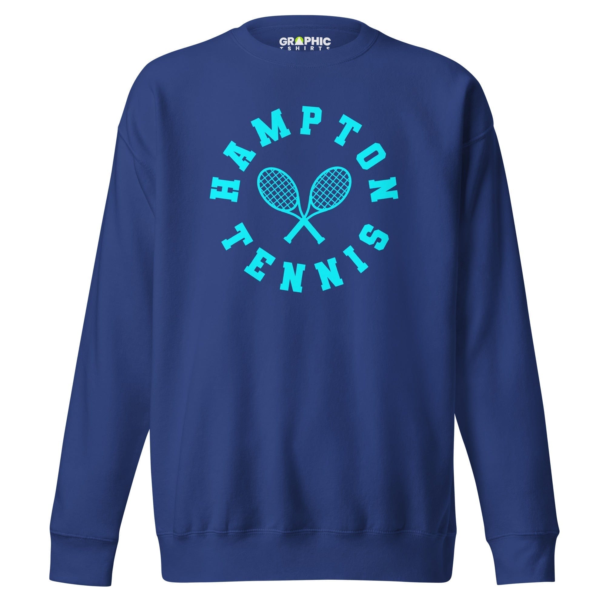 GRAPHIC T-SHIRTS Team Royal / S Unisex Premium Sweatshirt - Hampton Tennis