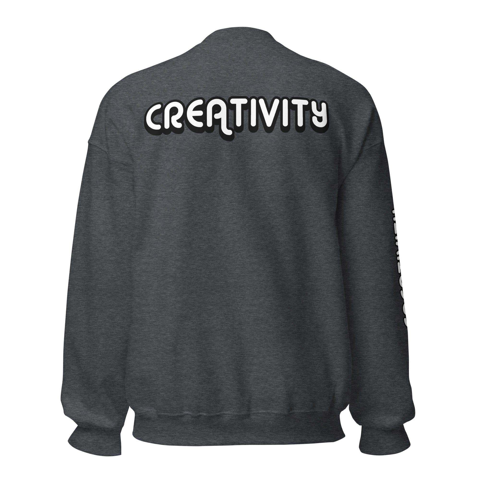 GRAPHIC T-SHIRTS Unisex Crew Neck Sweatshirt - Creativity