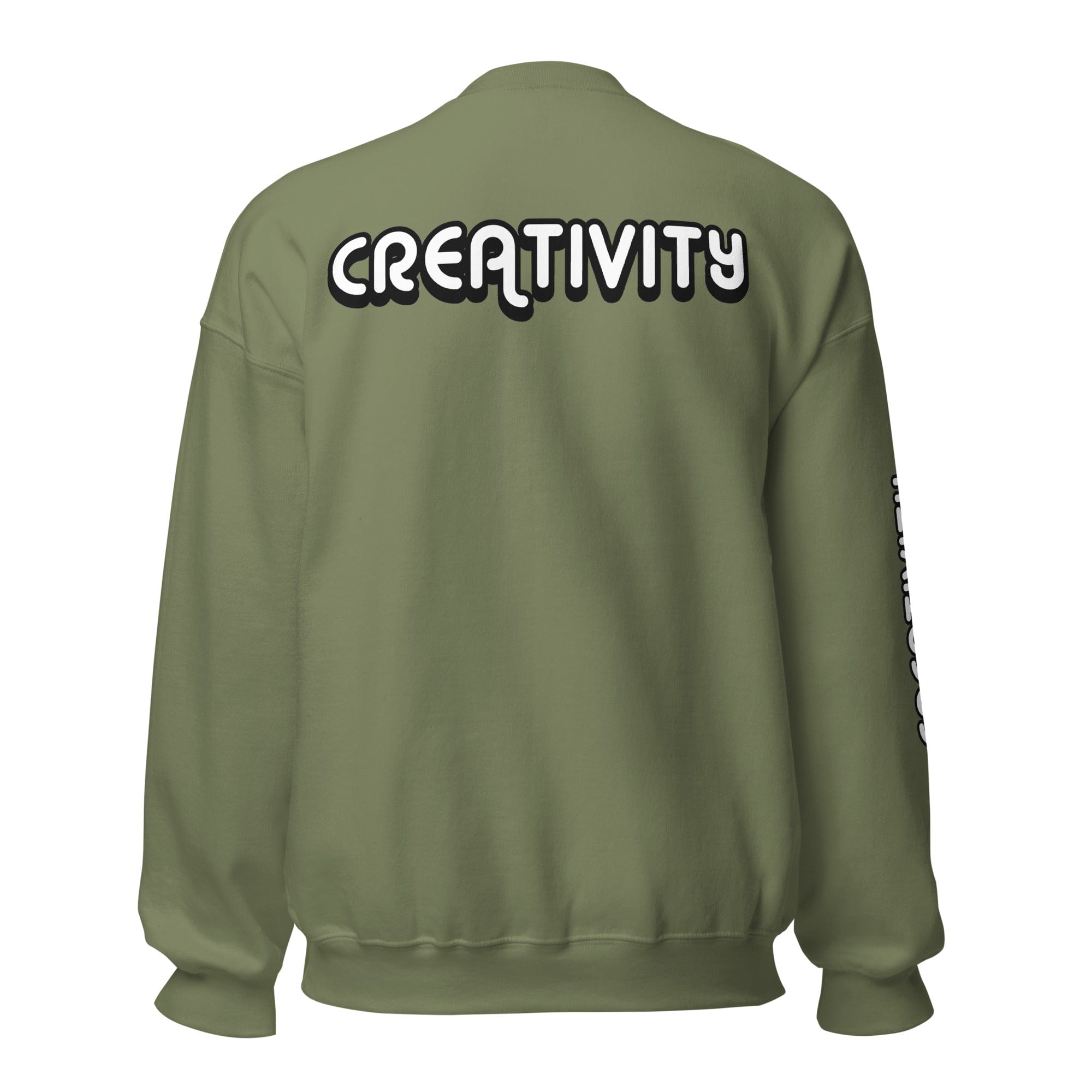 GRAPHIC T-SHIRTS Unisex Crew Neck Sweatshirt - Creativity