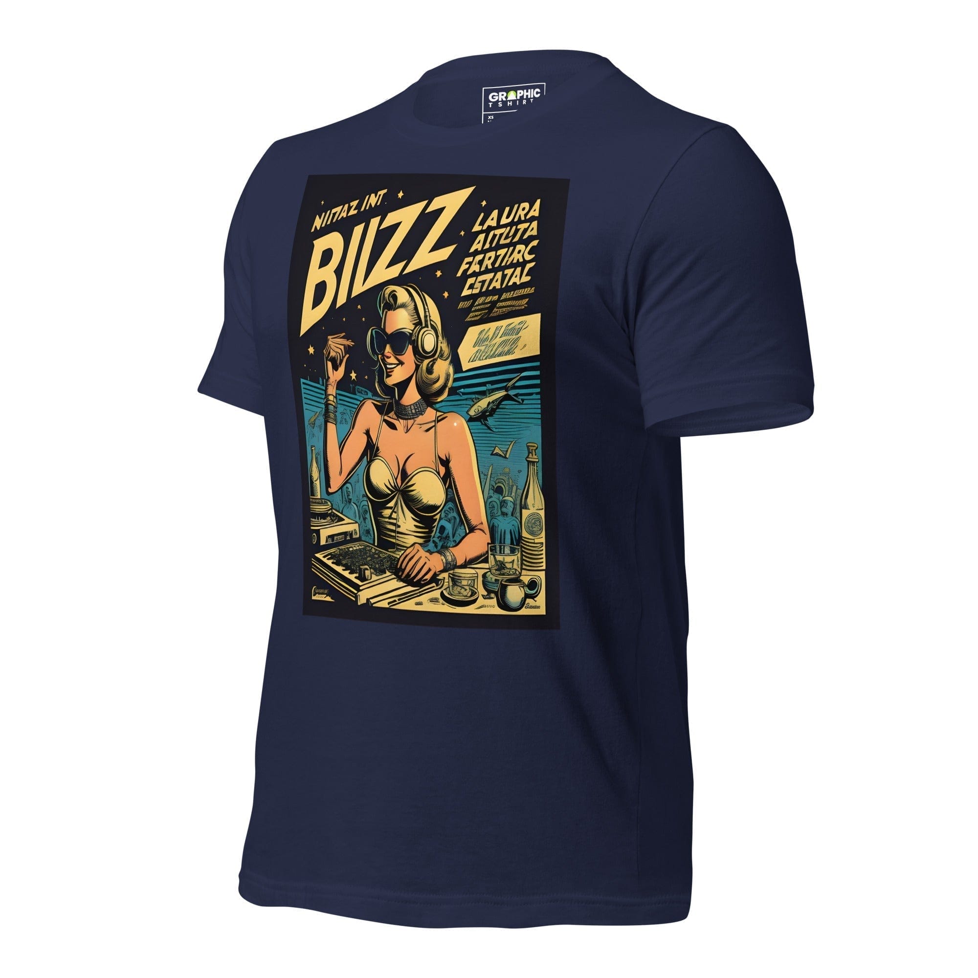 GRAPHIC T-SHIRTS Unisex Crew Neck T-Shirt - Ibiza Night Club Heroes Comic Series v.15