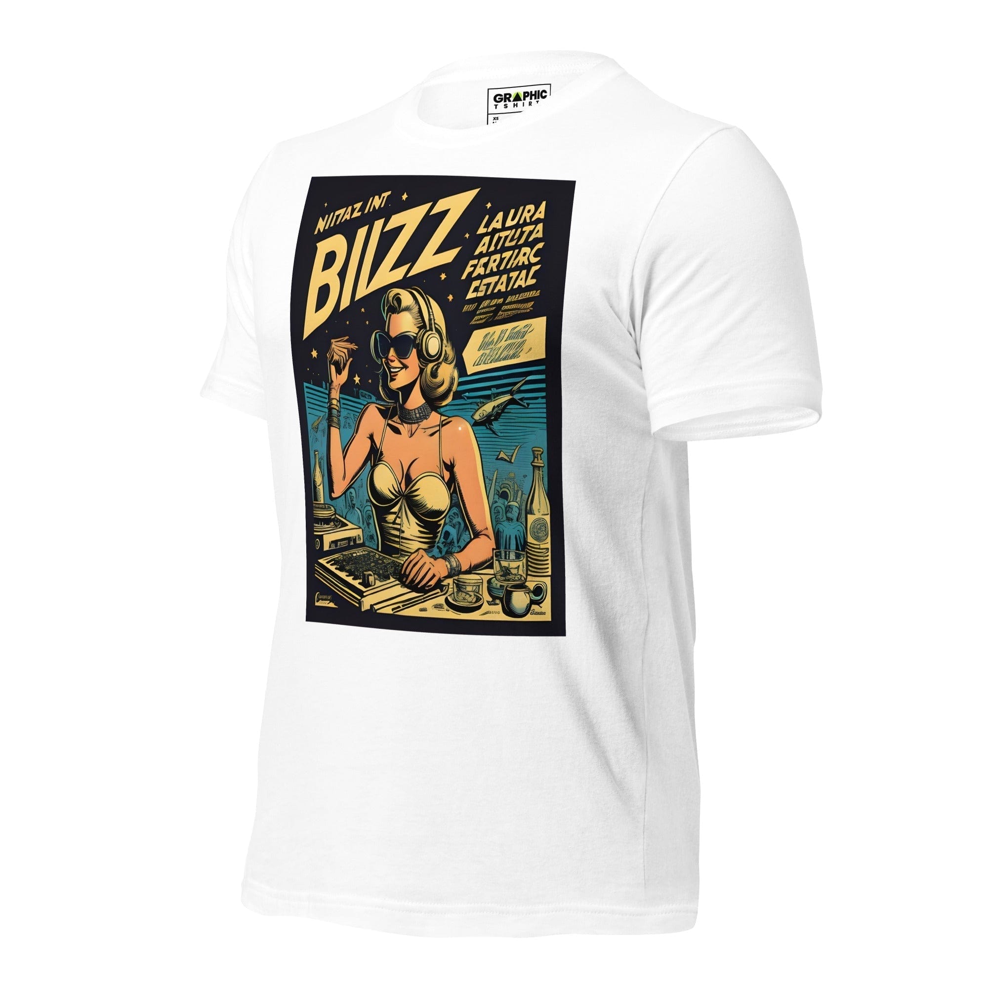 GRAPHIC T-SHIRTS Unisex Crew Neck T-Shirt - Ibiza Night Club Heroes Comic Series v.15