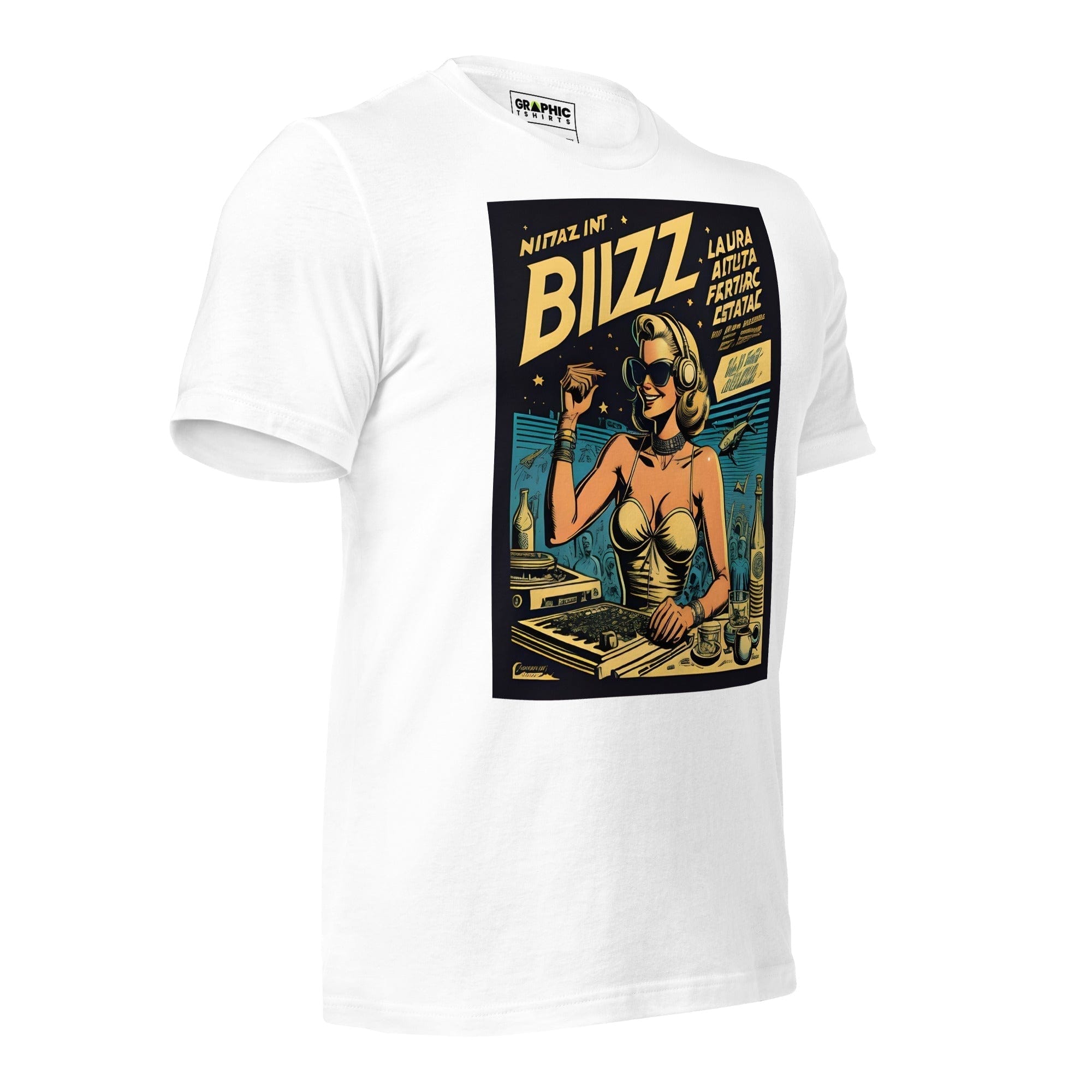 GRAPHIC T-SHIRTS Unisex Crew Neck T-Shirt - Ibiza Night Club Heroes Comic Series v.15