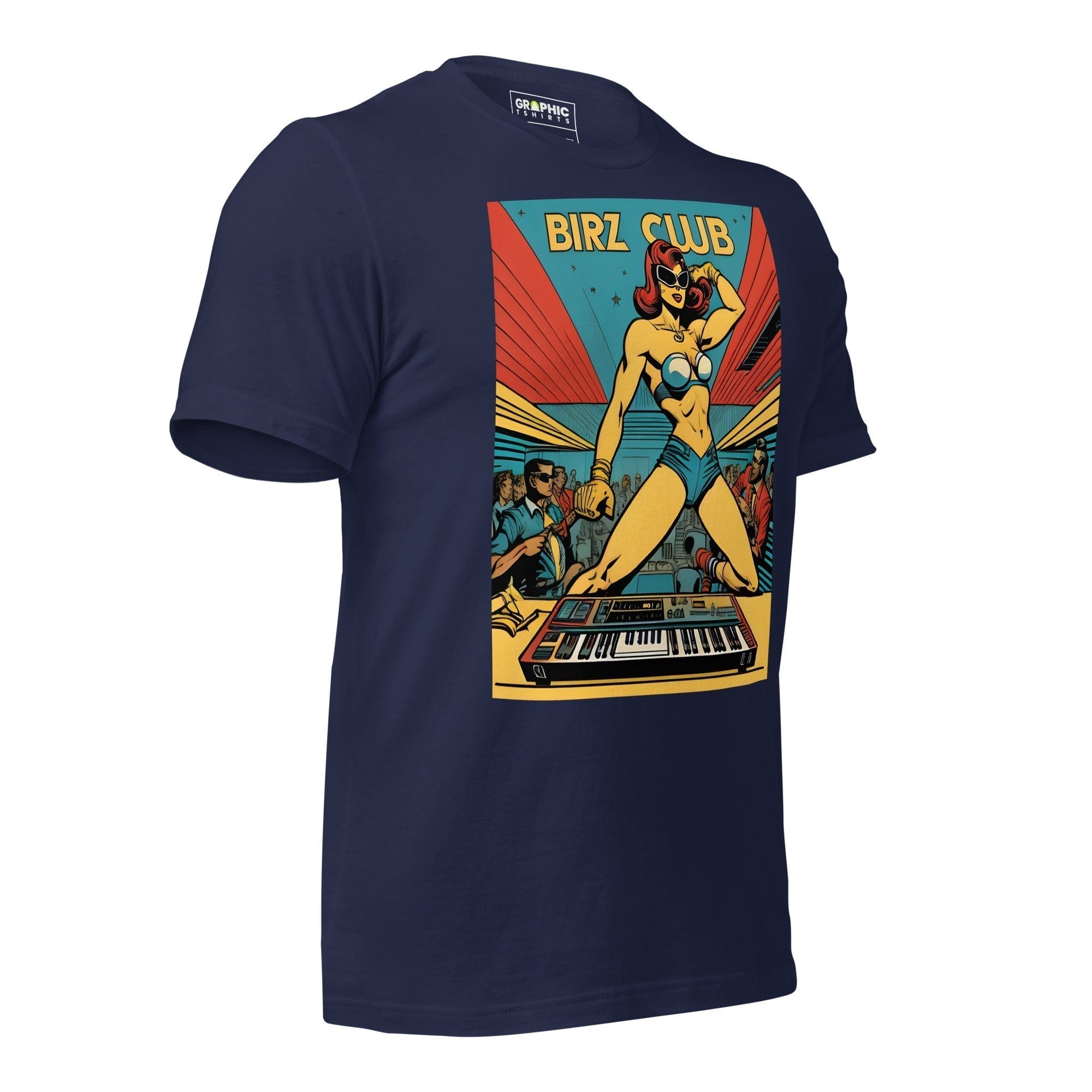 GRAPHIC T-SHIRTS Unisex Crew Neck T-Shirt - Ibiza Night Club Heroes Comic Series v.4