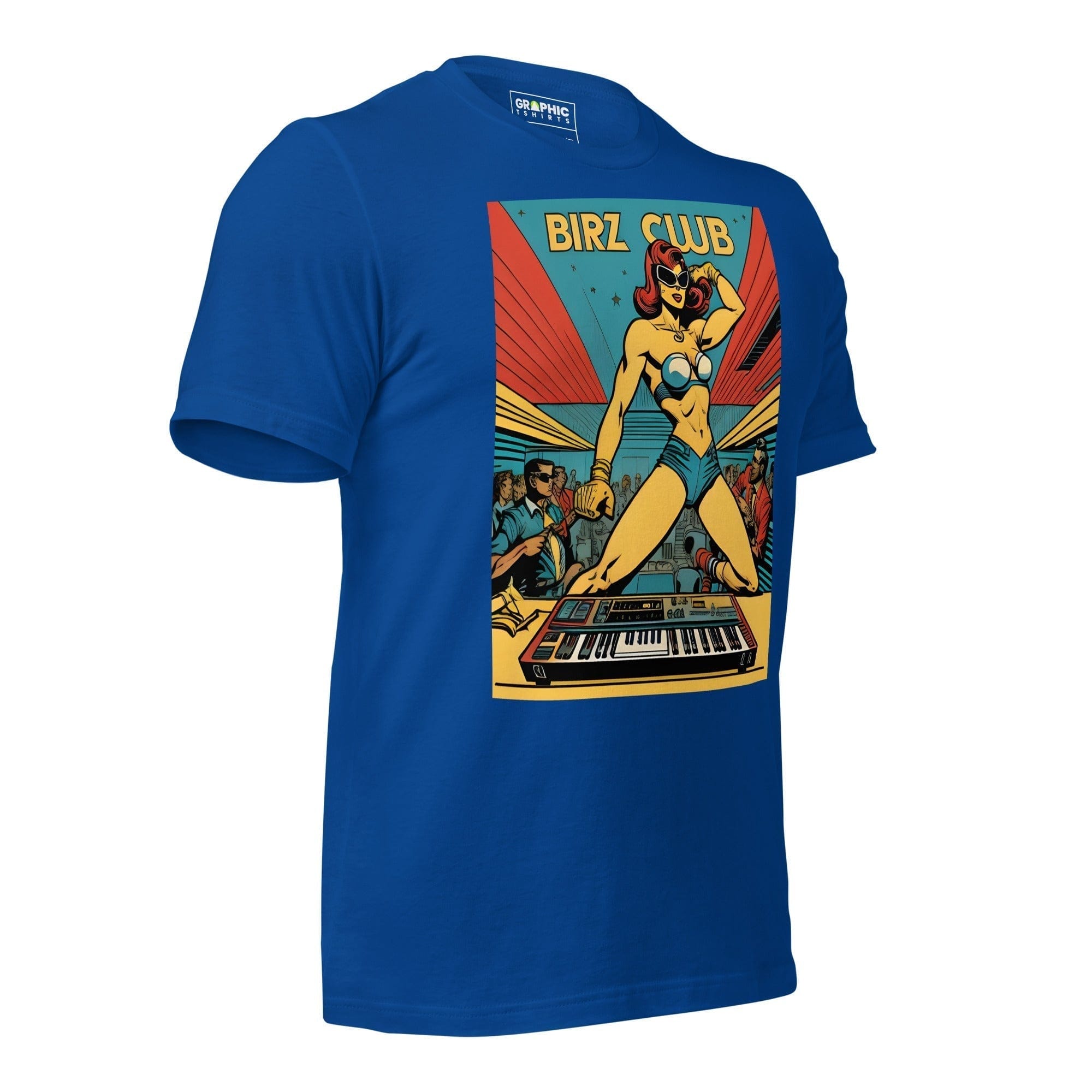 GRAPHIC T-SHIRTS Unisex Crew Neck T-Shirt - Ibiza Night Club Heroes Comic Series v.4