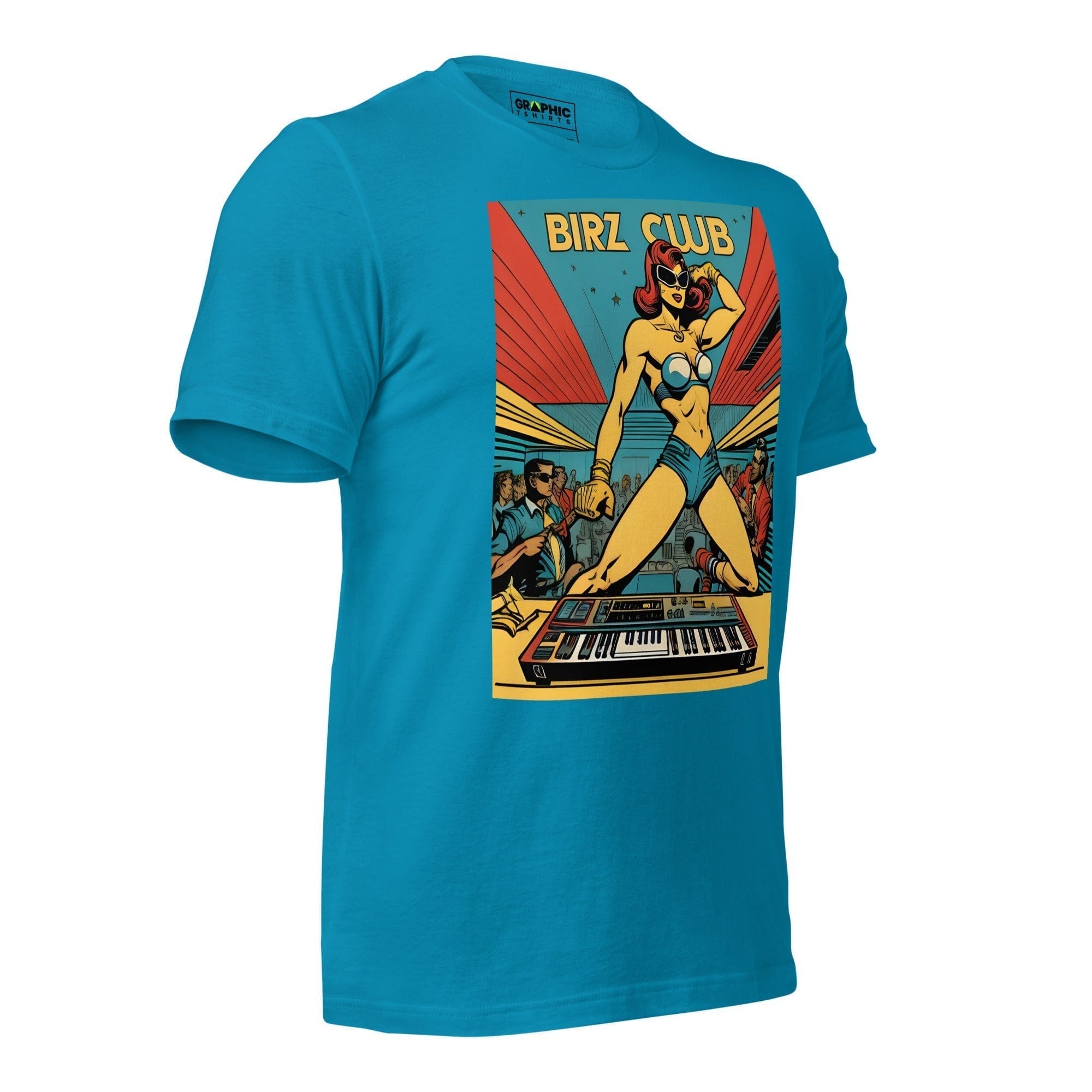 GRAPHIC T-SHIRTS Unisex Crew Neck T-Shirt - Ibiza Night Club Heroes Comic Series v.4