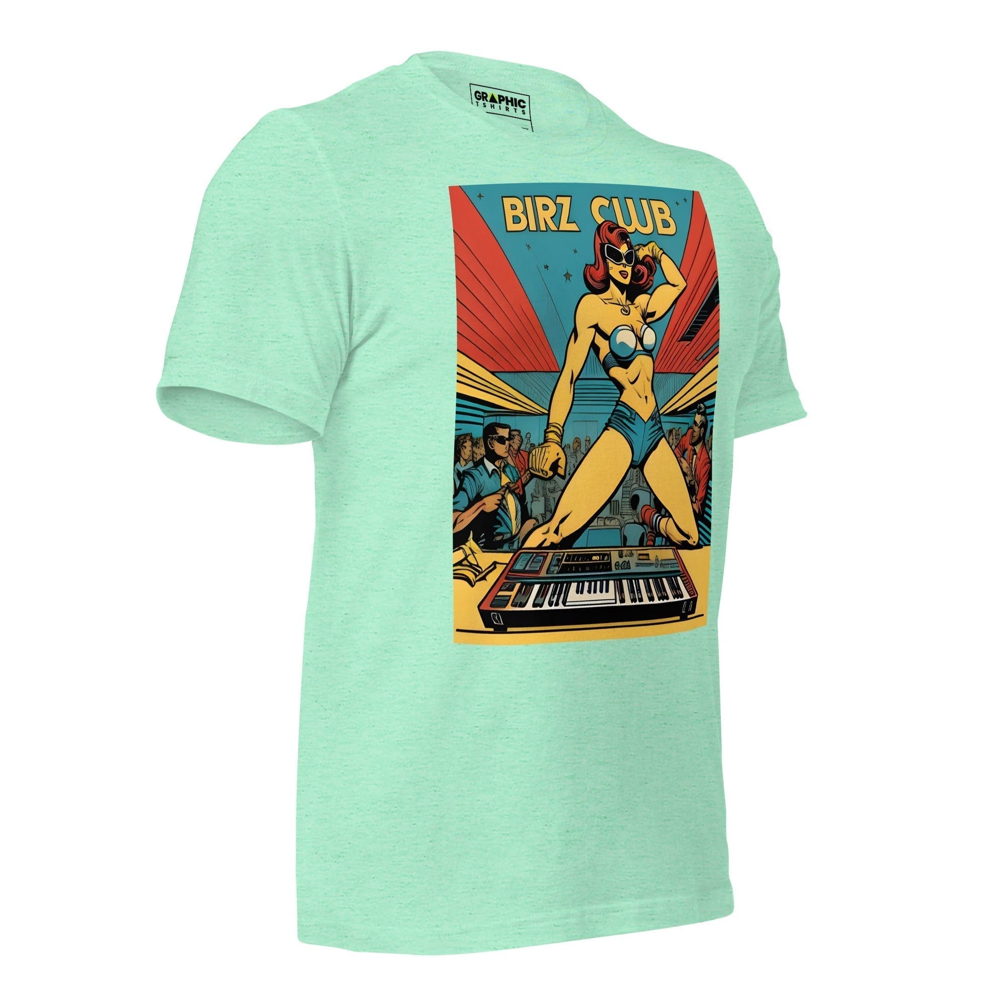 GRAPHIC T-SHIRTS Unisex Crew Neck T-Shirt - Ibiza Night Club Heroes Comic Series v.4