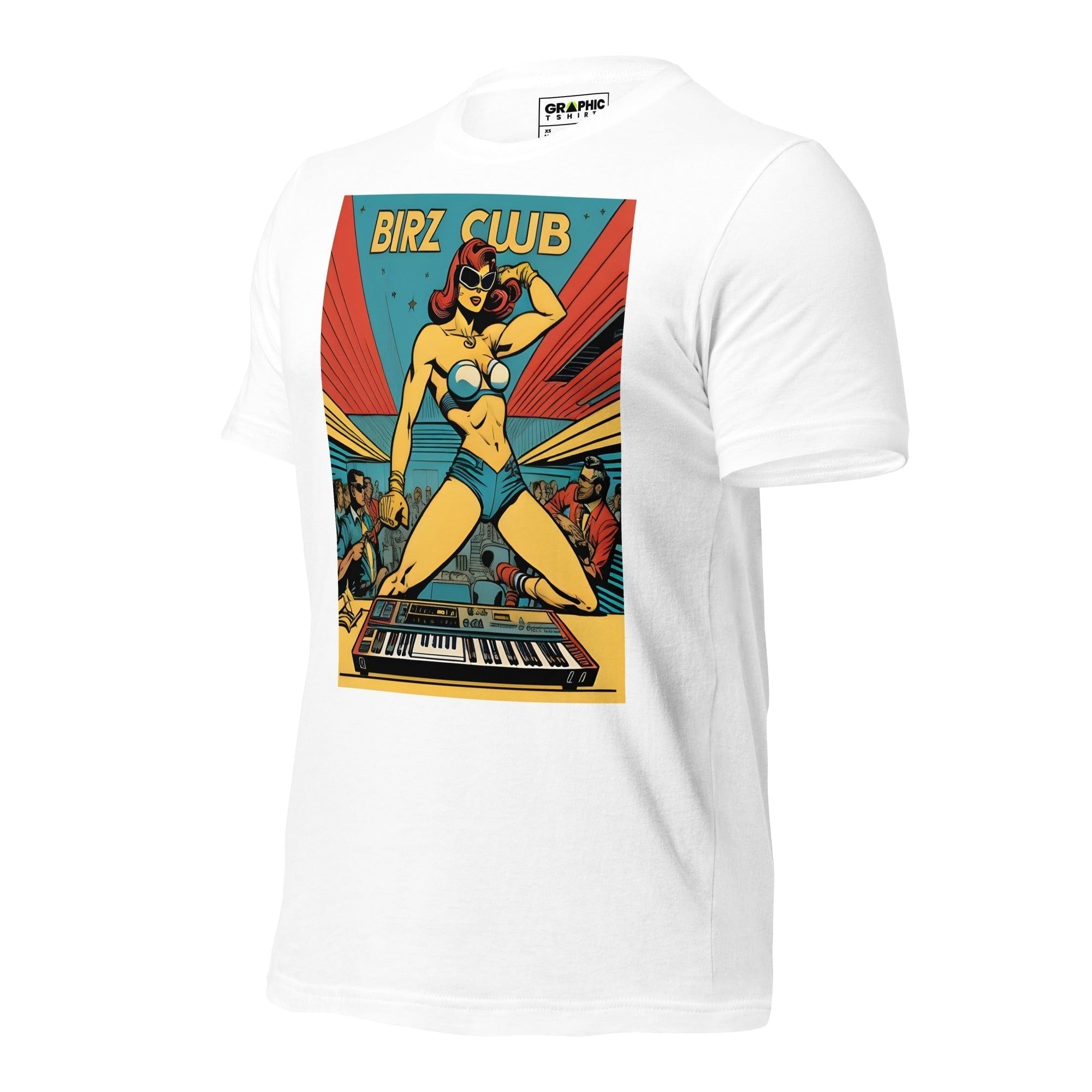 GRAPHIC T-SHIRTS Unisex Crew Neck T-Shirt - Ibiza Night Club Heroes Comic Series v.4