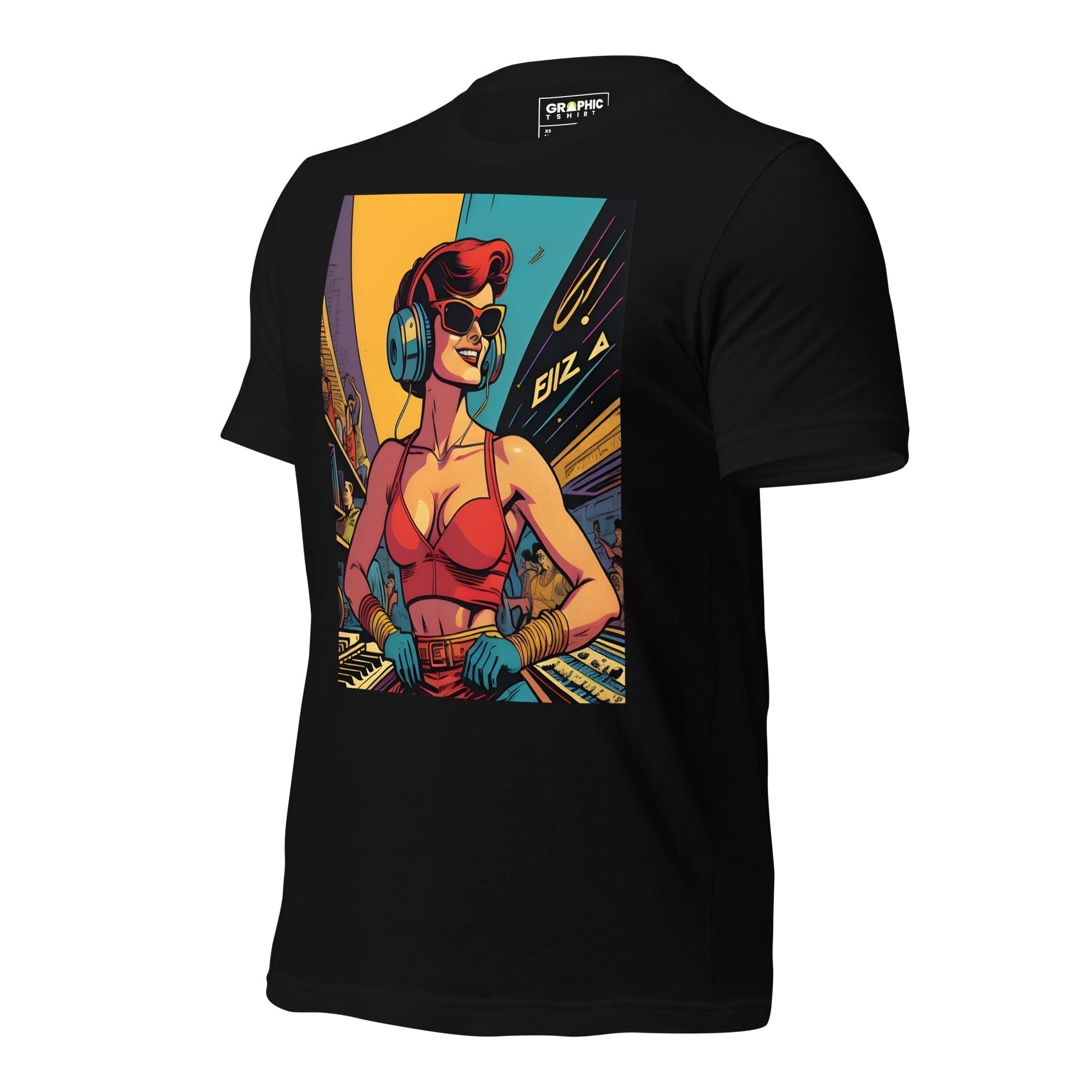 GRAPHIC T-SHIRTS Unisex Crew Neck T-Shirt - Ibiza Night Club Heroes Comic Series v.50