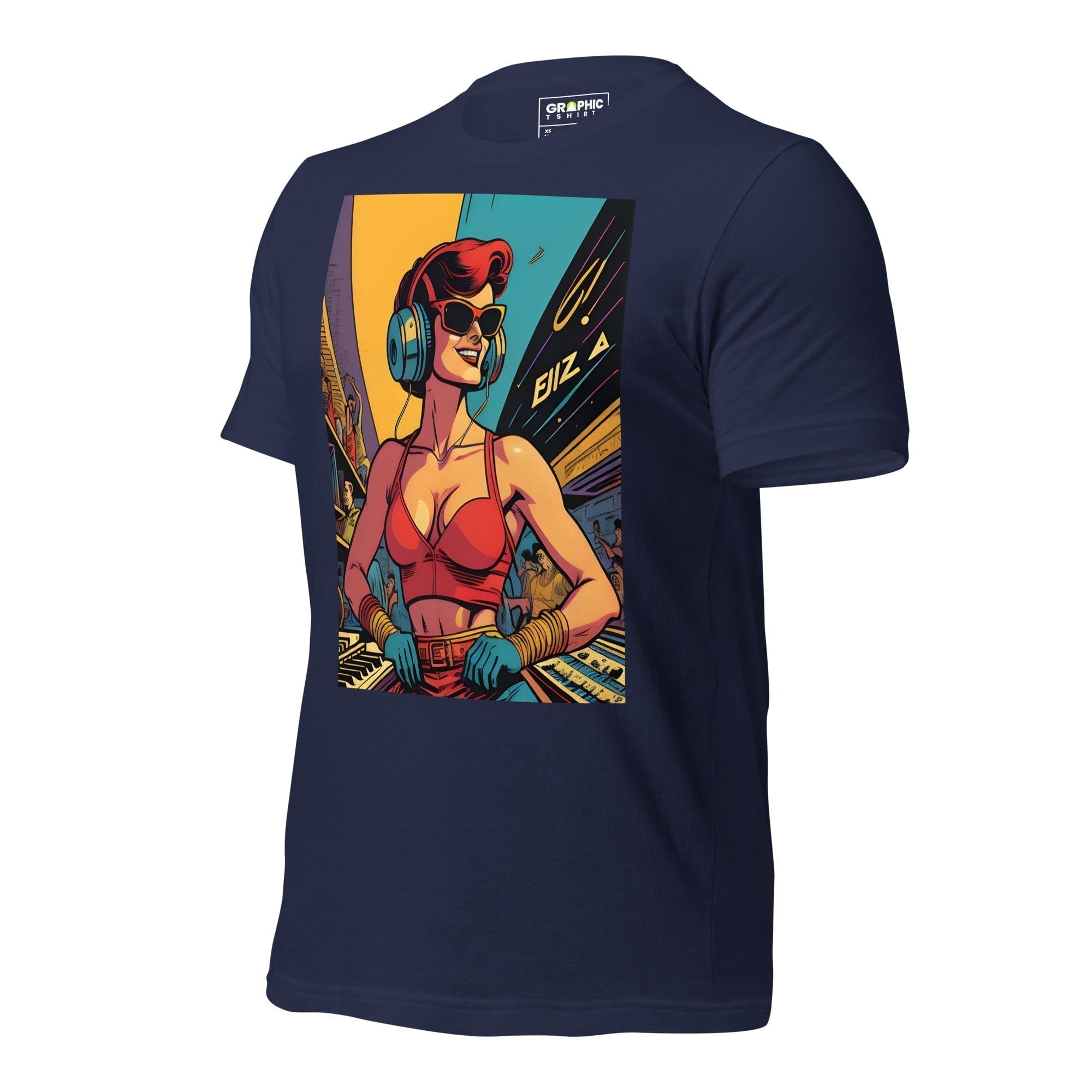 GRAPHIC T-SHIRTS Unisex Crew Neck T-Shirt - Ibiza Night Club Heroes Comic Series v.50