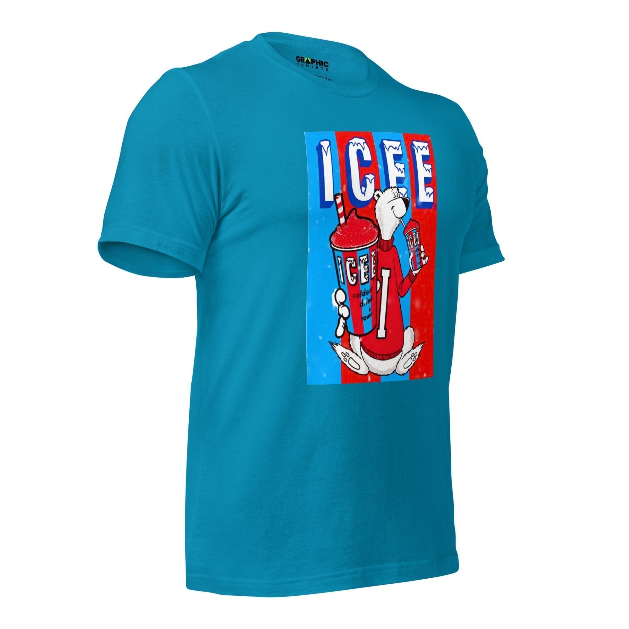 GRAPHIC T-SHIRTS Unisex Crew Neck T-Shirt - Icee Vintage Polar Bear