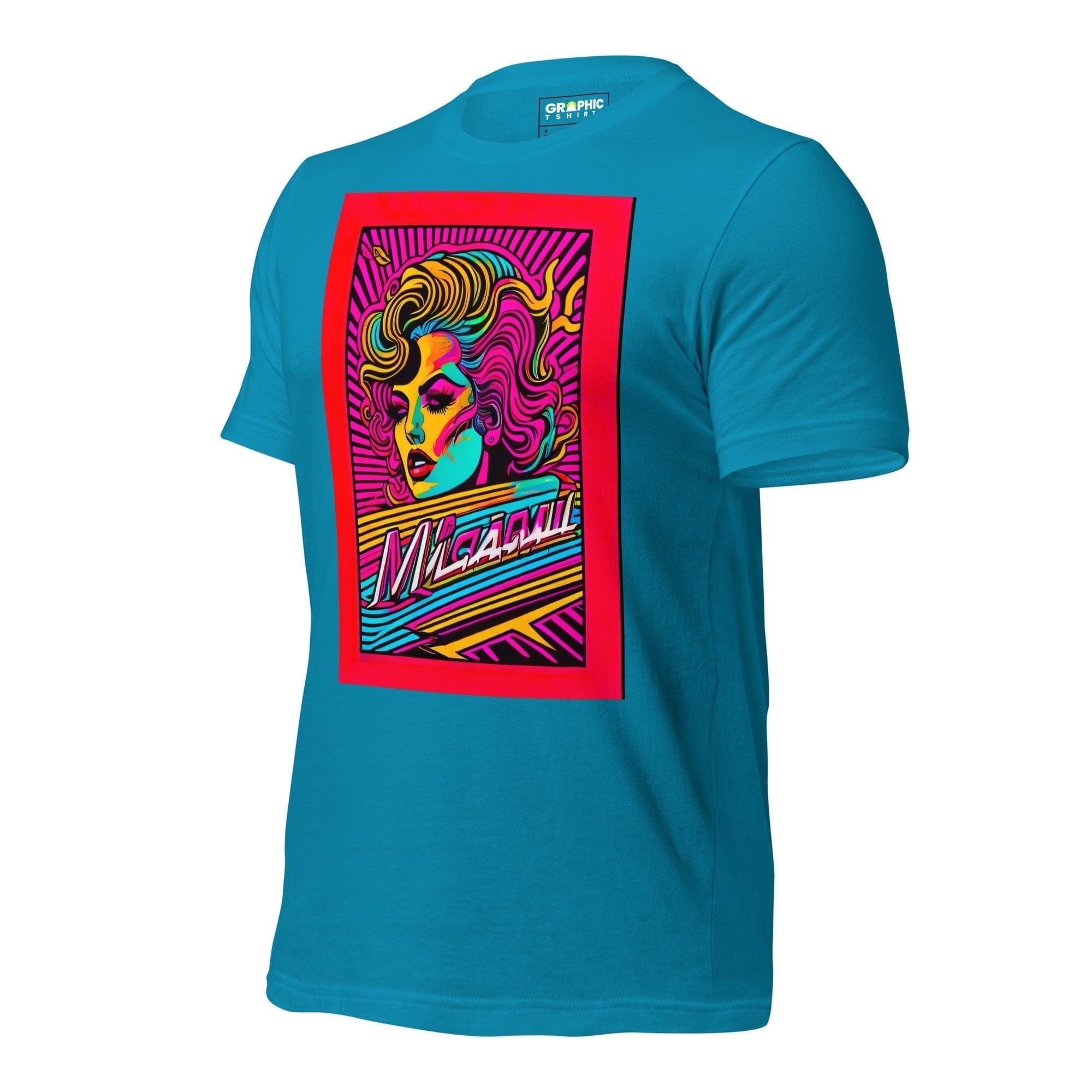 GRAPHIC T-SHIRTS Unisex Crew Neck T-Shirt - Miami Heatwave Series v.1