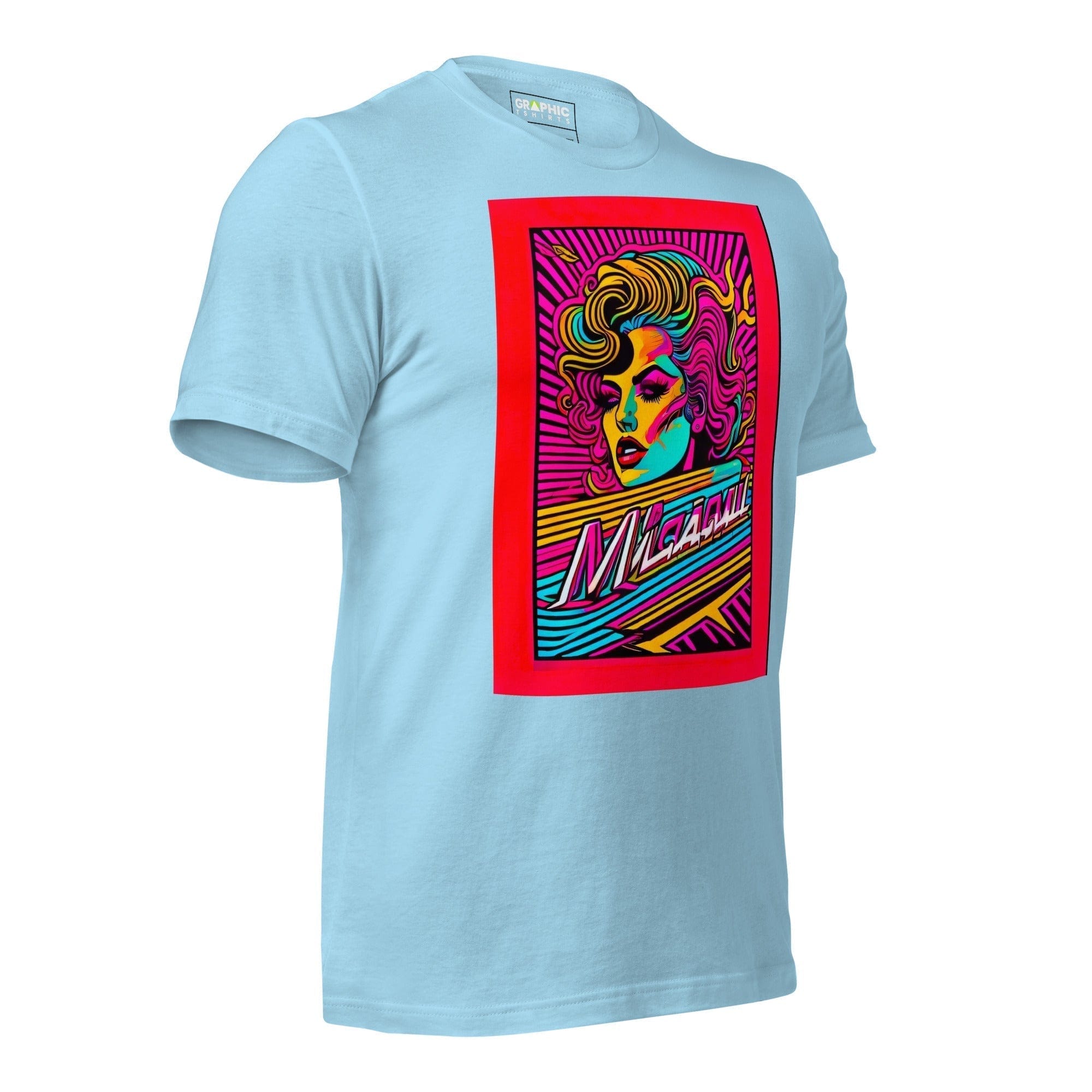 GRAPHIC T-SHIRTS Unisex Crew Neck T-Shirt - Miami Heatwave Series v.1