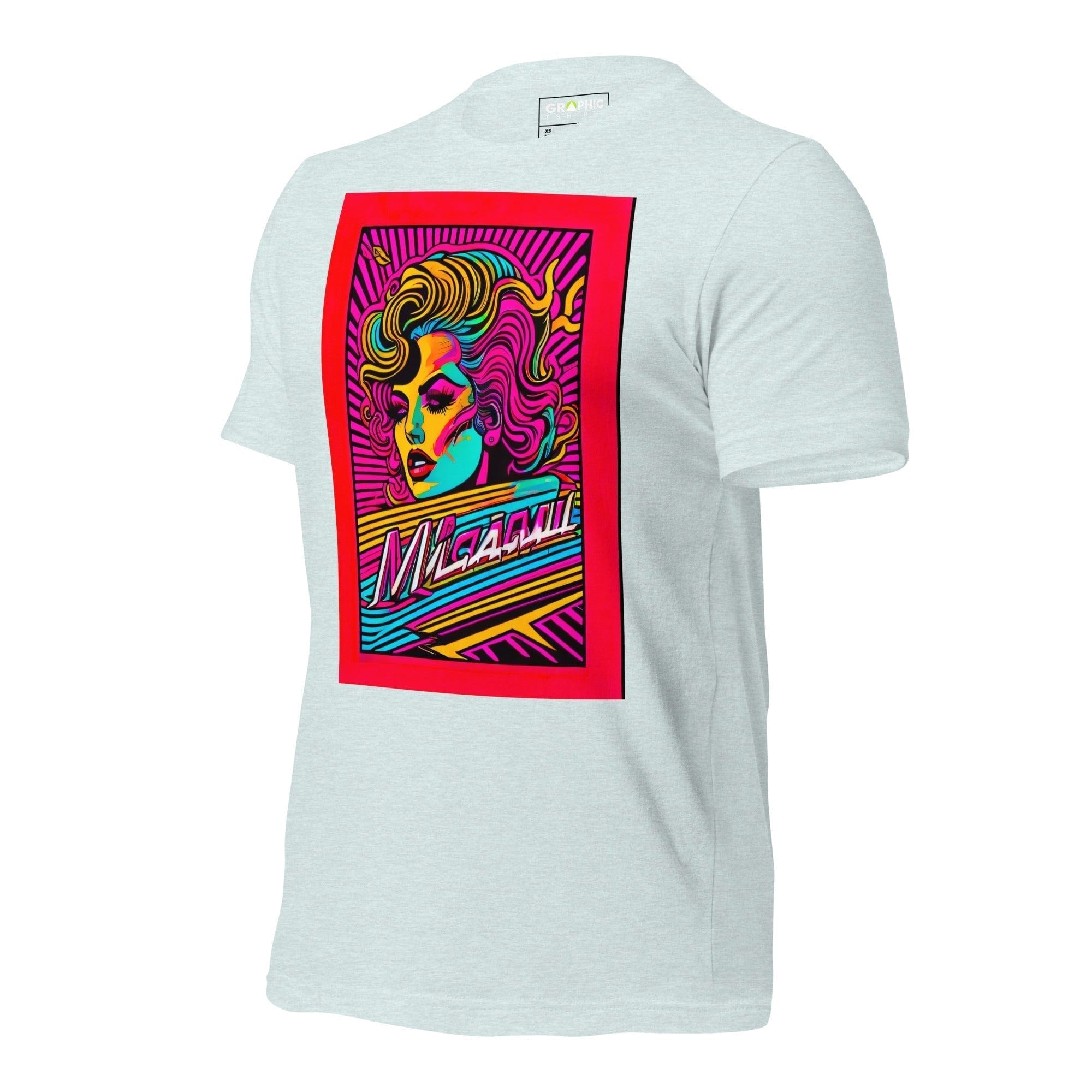 GRAPHIC T-SHIRTS Unisex Crew Neck T-Shirt - Miami Heatwave Series v.1