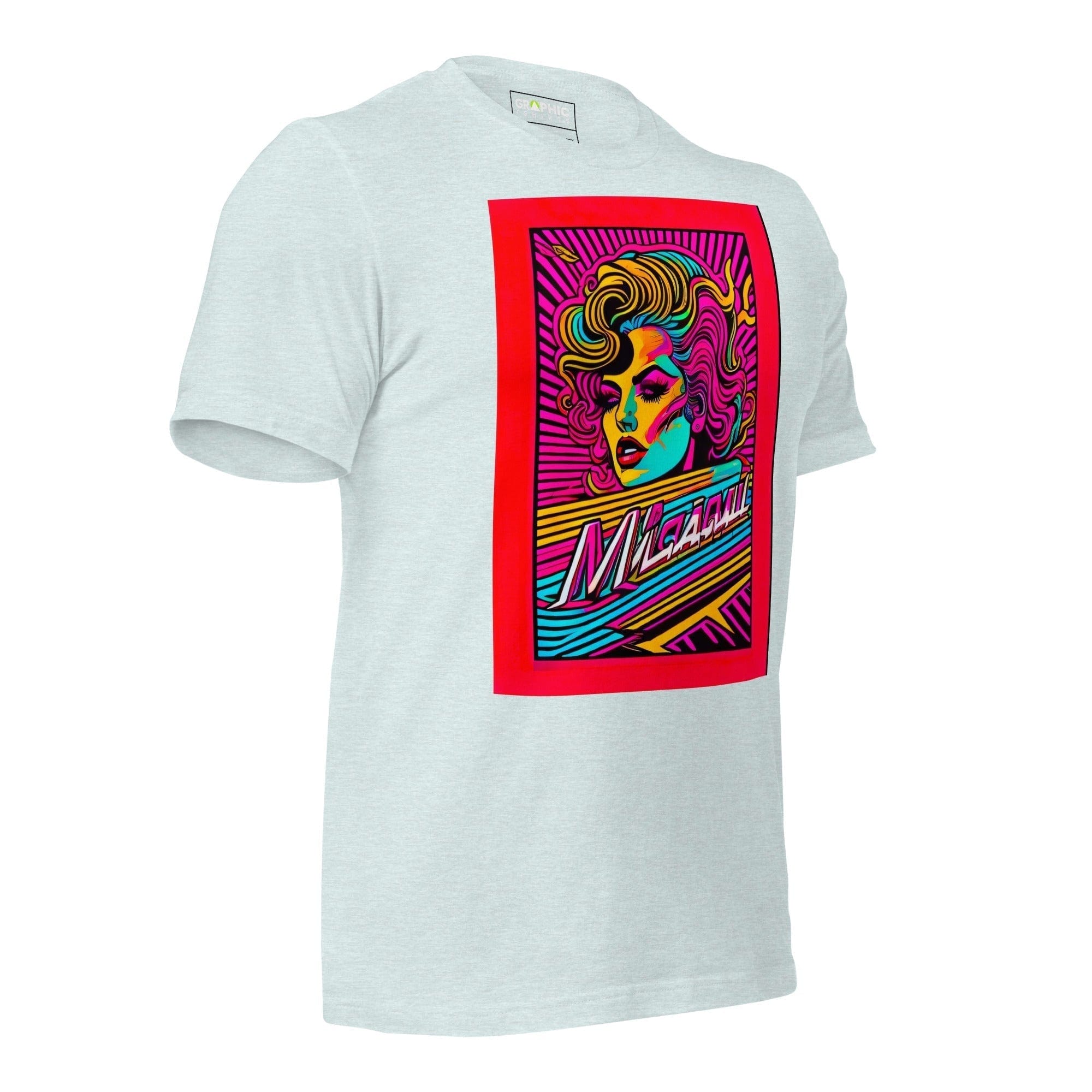 GRAPHIC T-SHIRTS Unisex Crew Neck T-Shirt - Miami Heatwave Series v.1