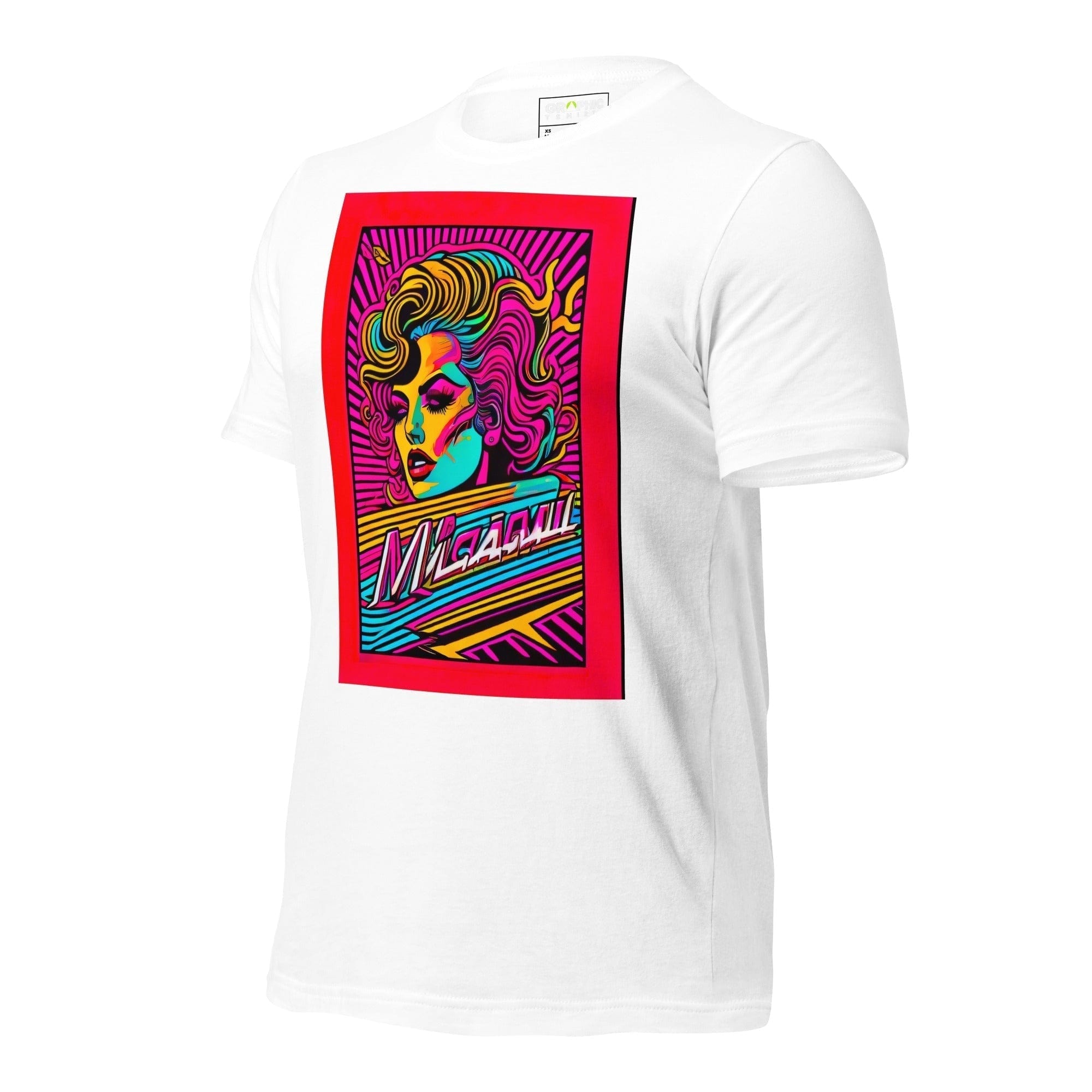 GRAPHIC T-SHIRTS Unisex Crew Neck T-Shirt - Miami Heatwave Series v.1