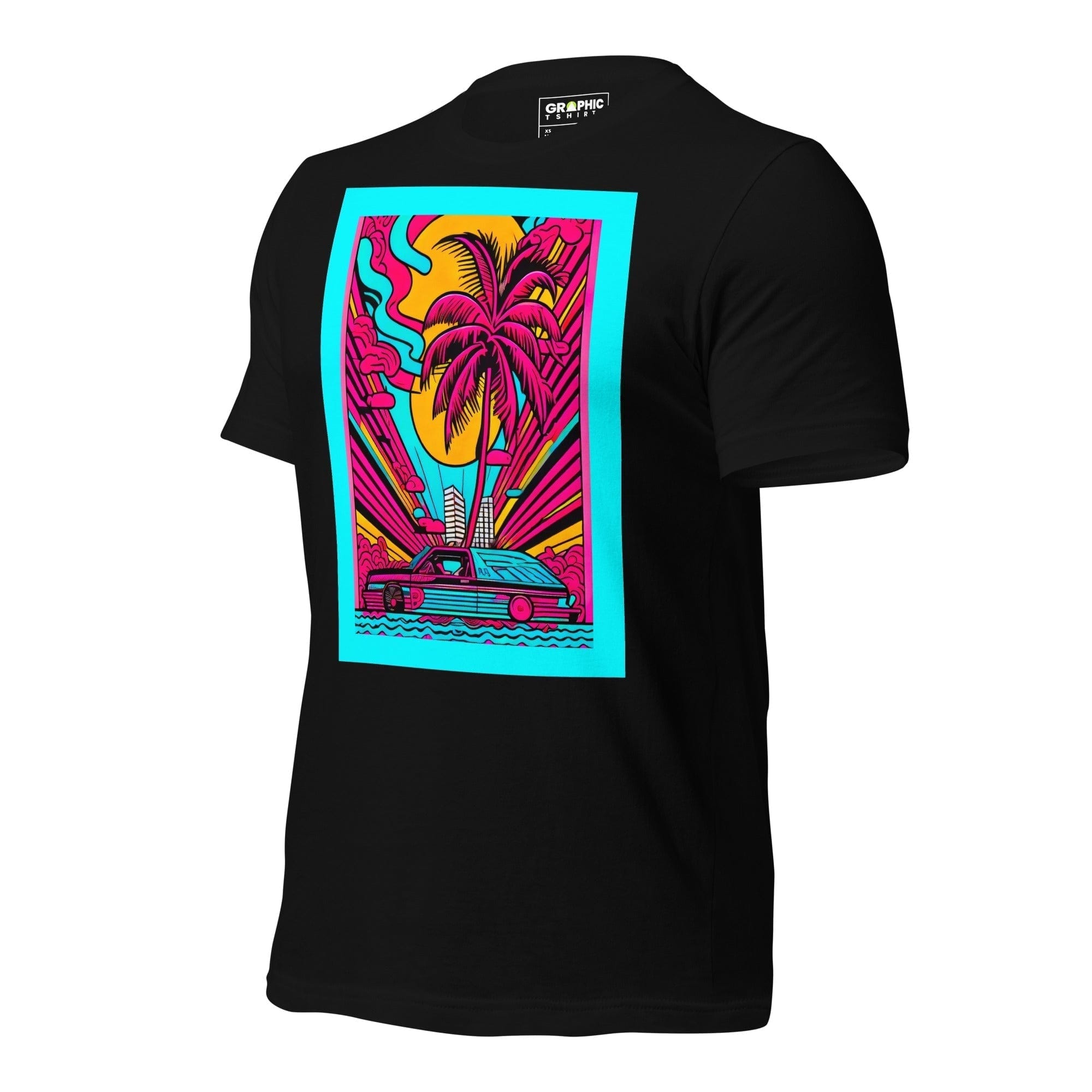 GRAPHIC T-SHIRTS Unisex Crew Neck T-Shirt - Miami Heatwave Series v.15