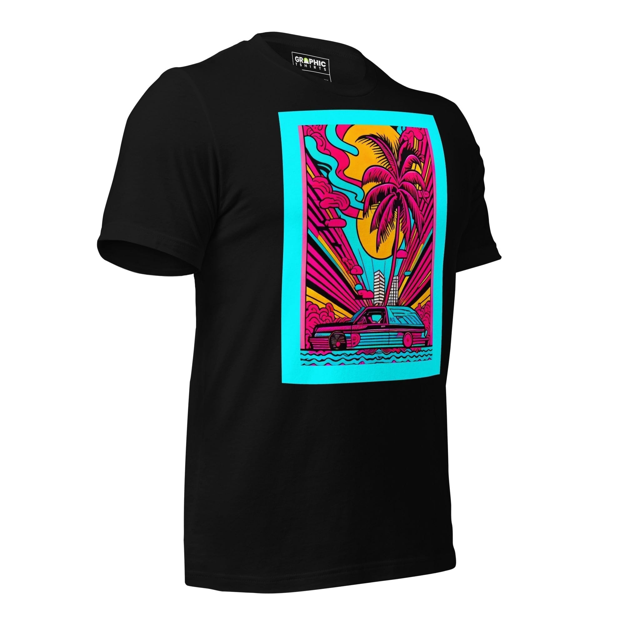 GRAPHIC T-SHIRTS Unisex Crew Neck T-Shirt - Miami Heatwave Series v.15