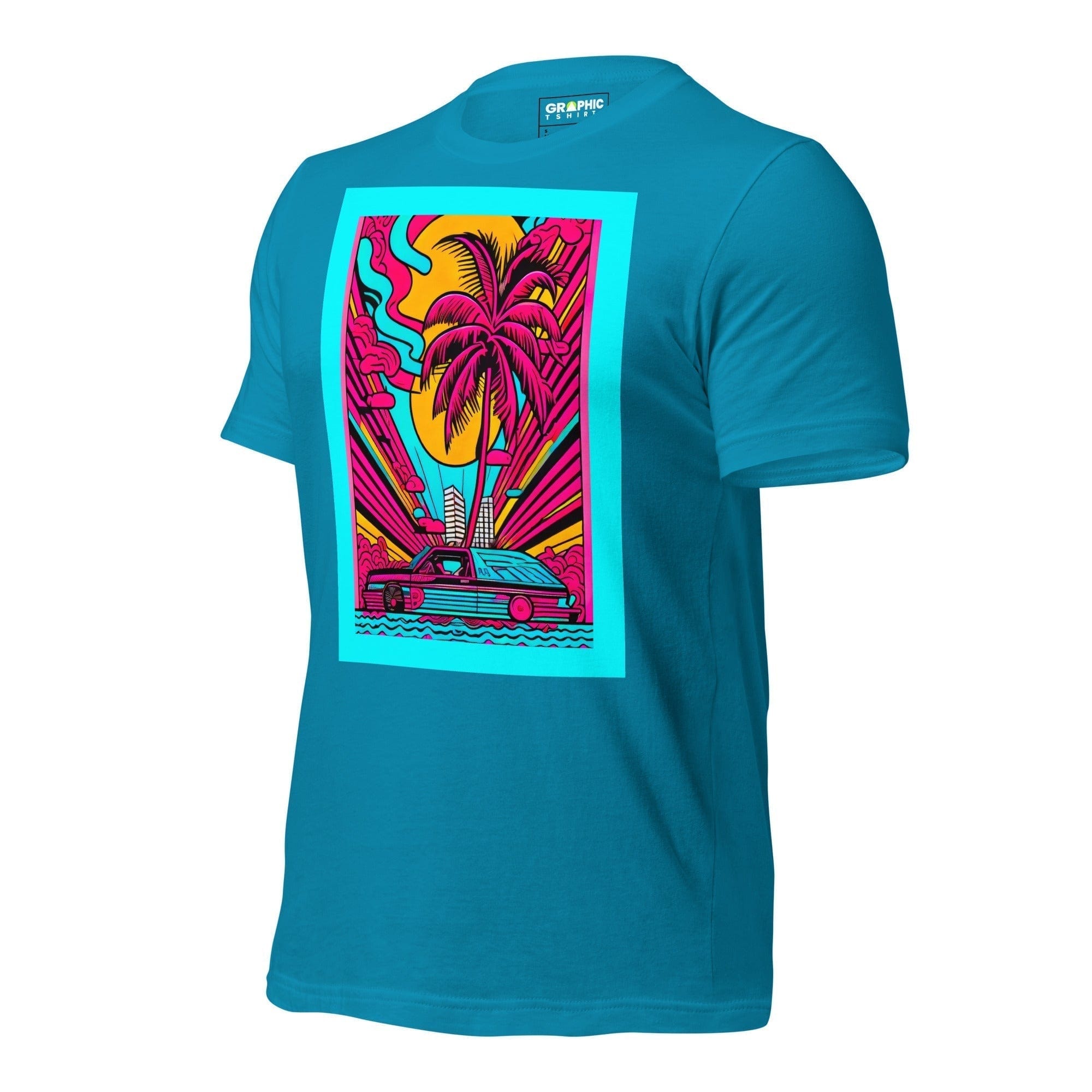 GRAPHIC T-SHIRTS Unisex Crew Neck T-Shirt - Miami Heatwave Series v.15