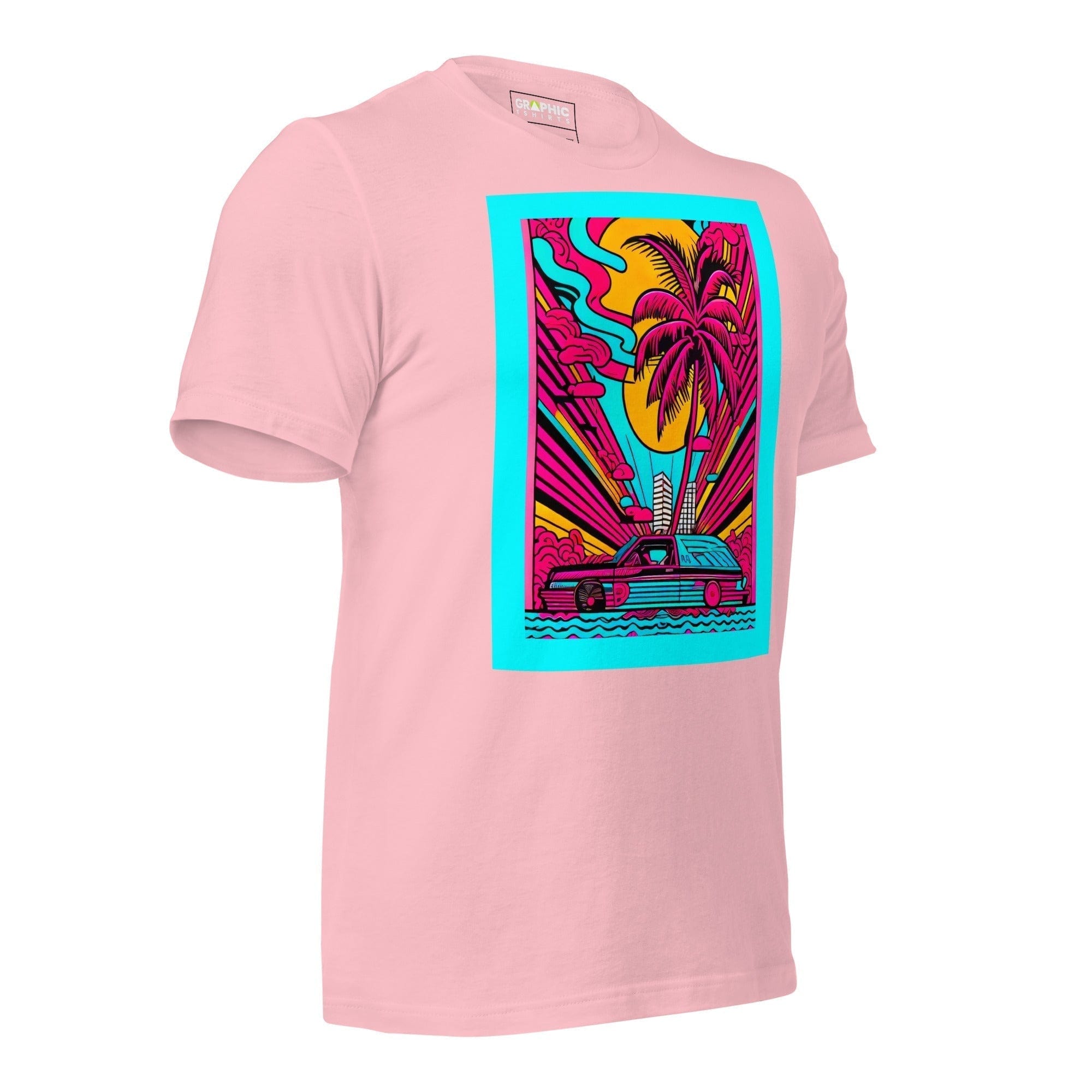 GRAPHIC T-SHIRTS Unisex Crew Neck T-Shirt - Miami Heatwave Series v.15