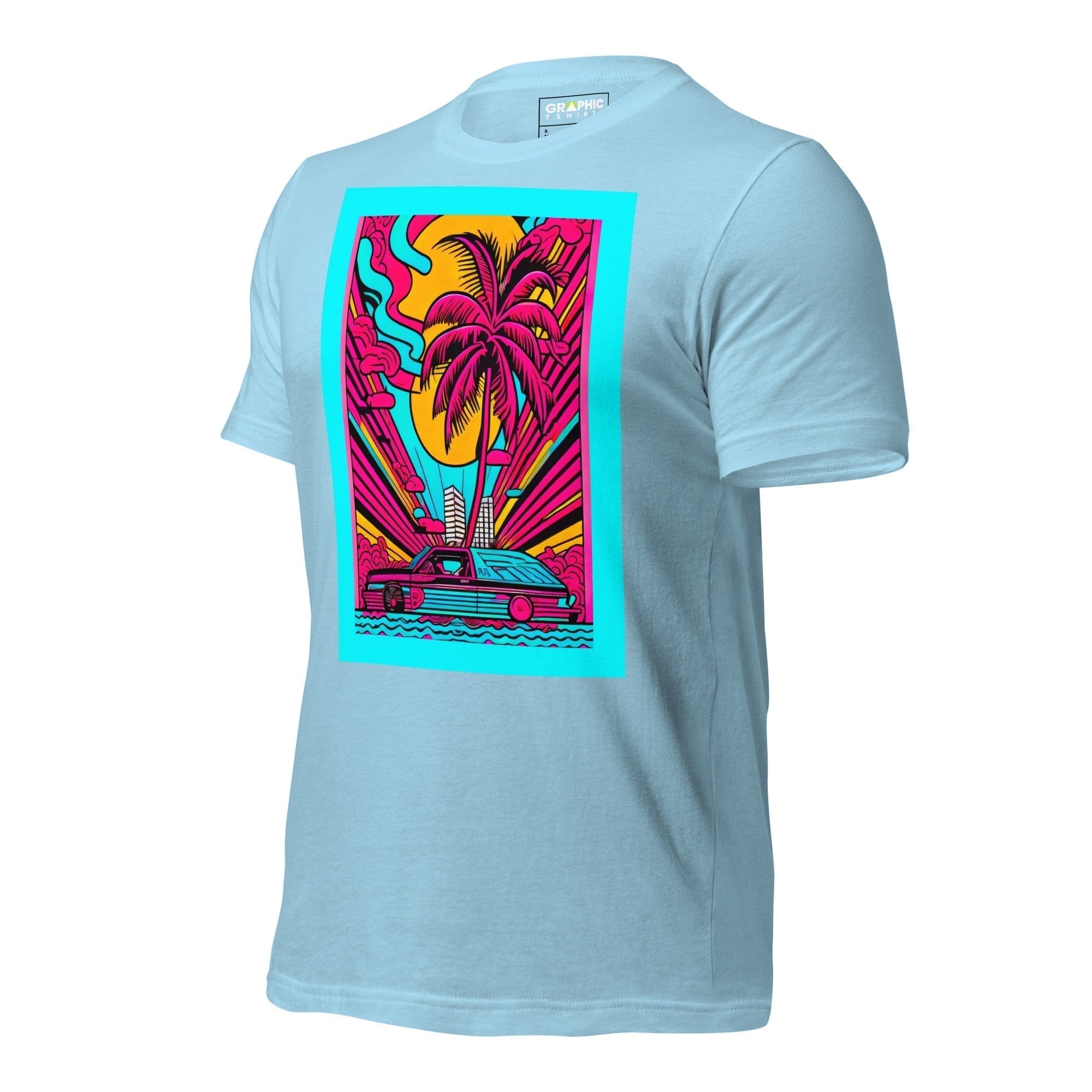 GRAPHIC T-SHIRTS Unisex Crew Neck T-Shirt - Miami Heatwave Series v.15