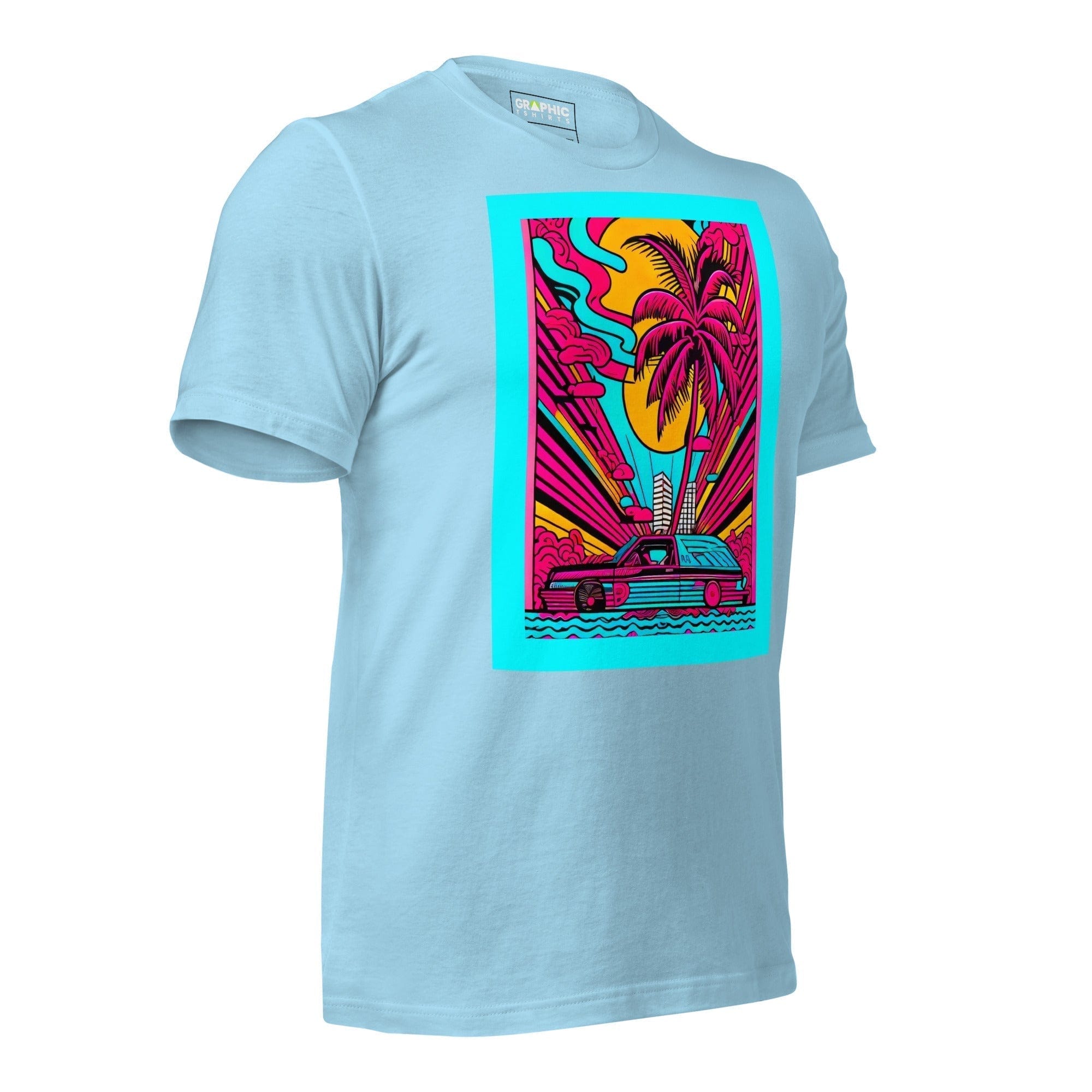 GRAPHIC T-SHIRTS Unisex Crew Neck T-Shirt - Miami Heatwave Series v.15