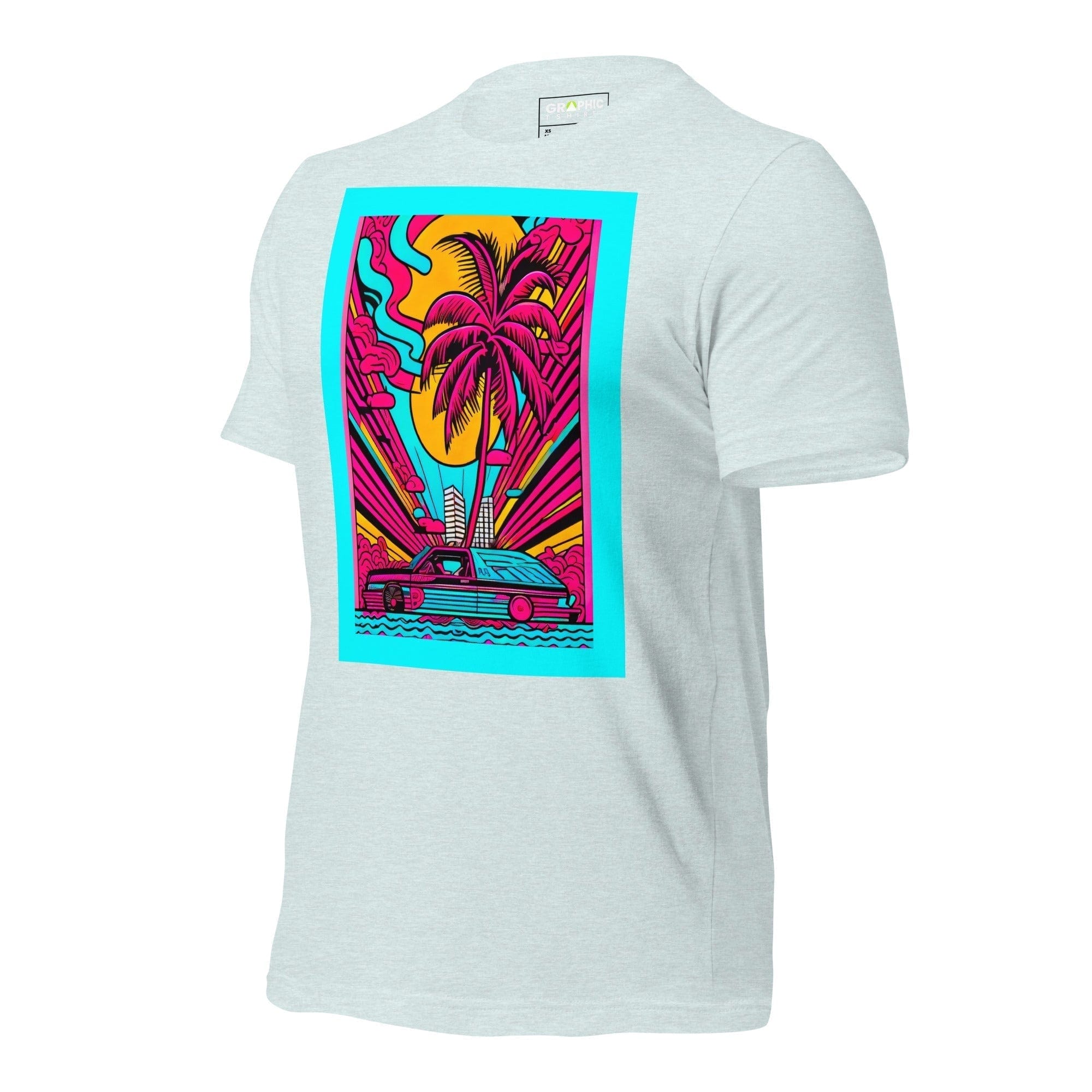 GRAPHIC T-SHIRTS Unisex Crew Neck T-Shirt - Miami Heatwave Series v.15