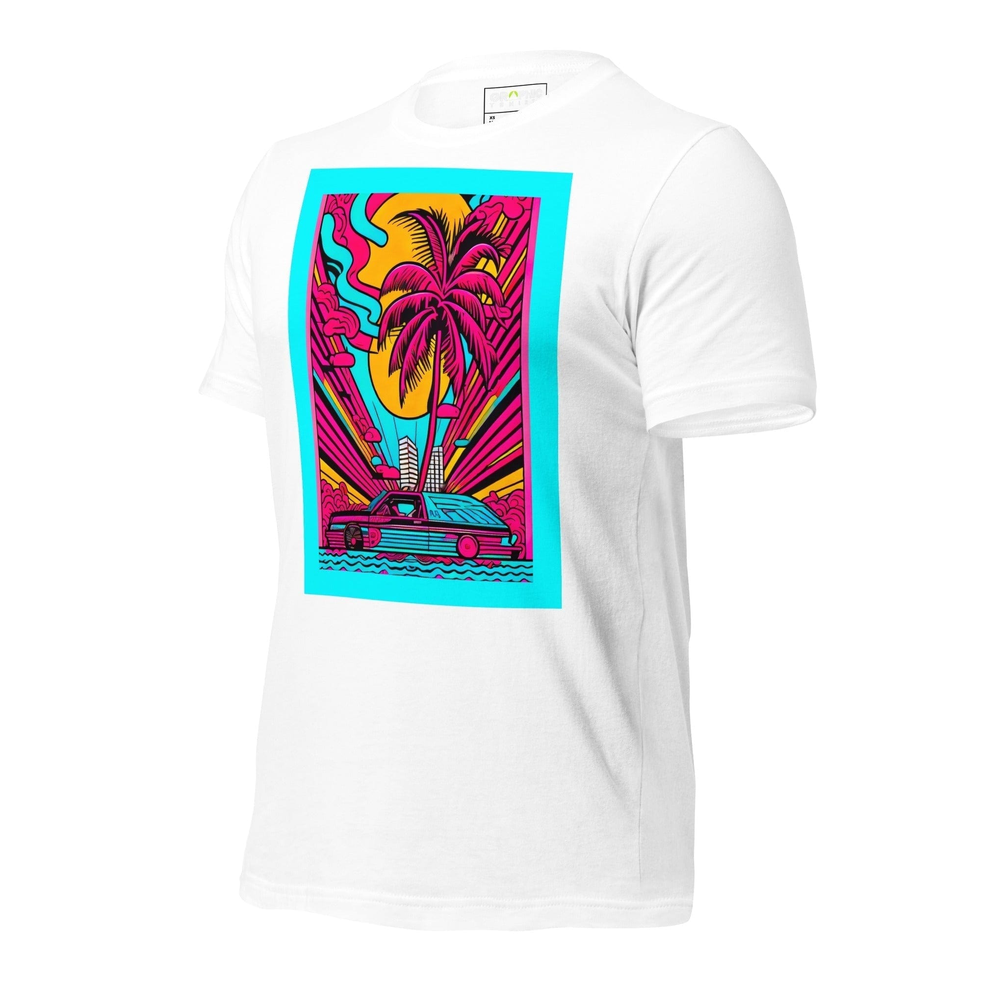 GRAPHIC T-SHIRTS Unisex Crew Neck T-Shirt - Miami Heatwave Series v.15