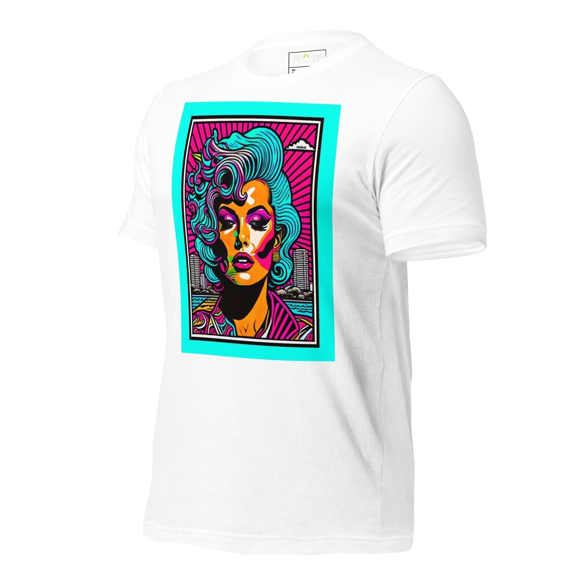 GRAPHIC T-SHIRTS Unisex Crew Neck T-Shirt - Miami Heatwave Series v.23