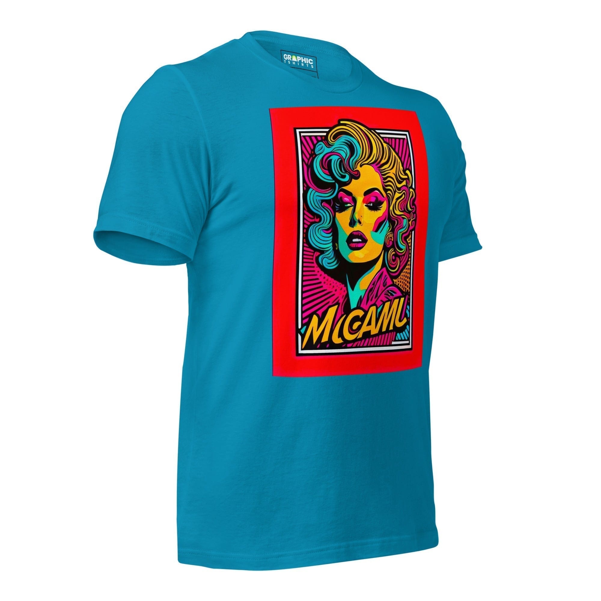 GRAPHIC T-SHIRTS Unisex Crew Neck T-Shirt - Miami Heatwave Series v.25