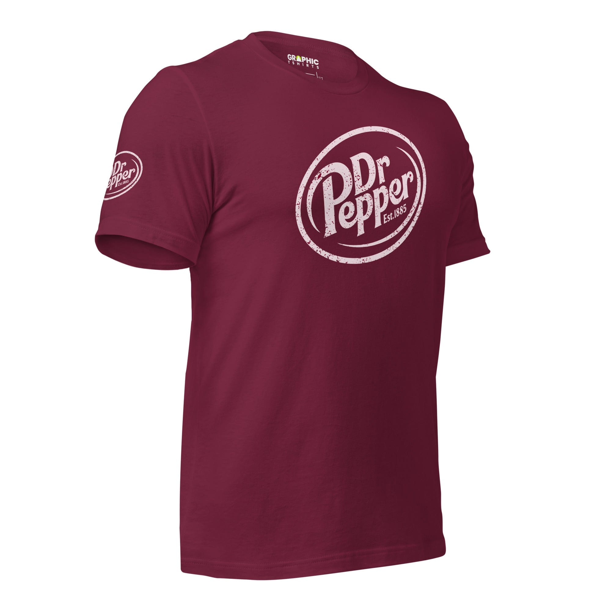 GRAPHIC T-SHIRTS Unisex Crew Neck T-Shirt - Vintage Dr Pepper