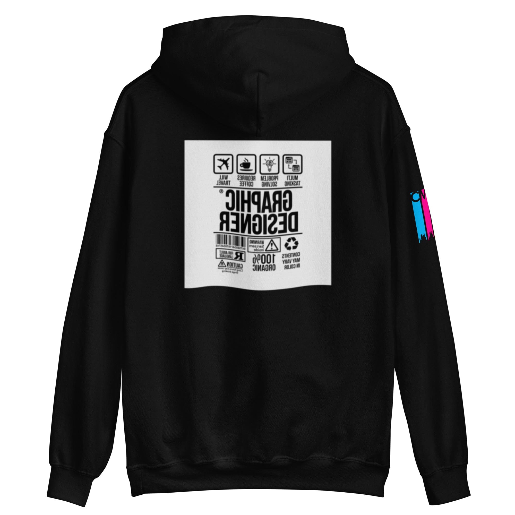 GRAPHIC T-SHIRTS Unisex Heavy Blend Hoodie - Graphic Designer CMYK