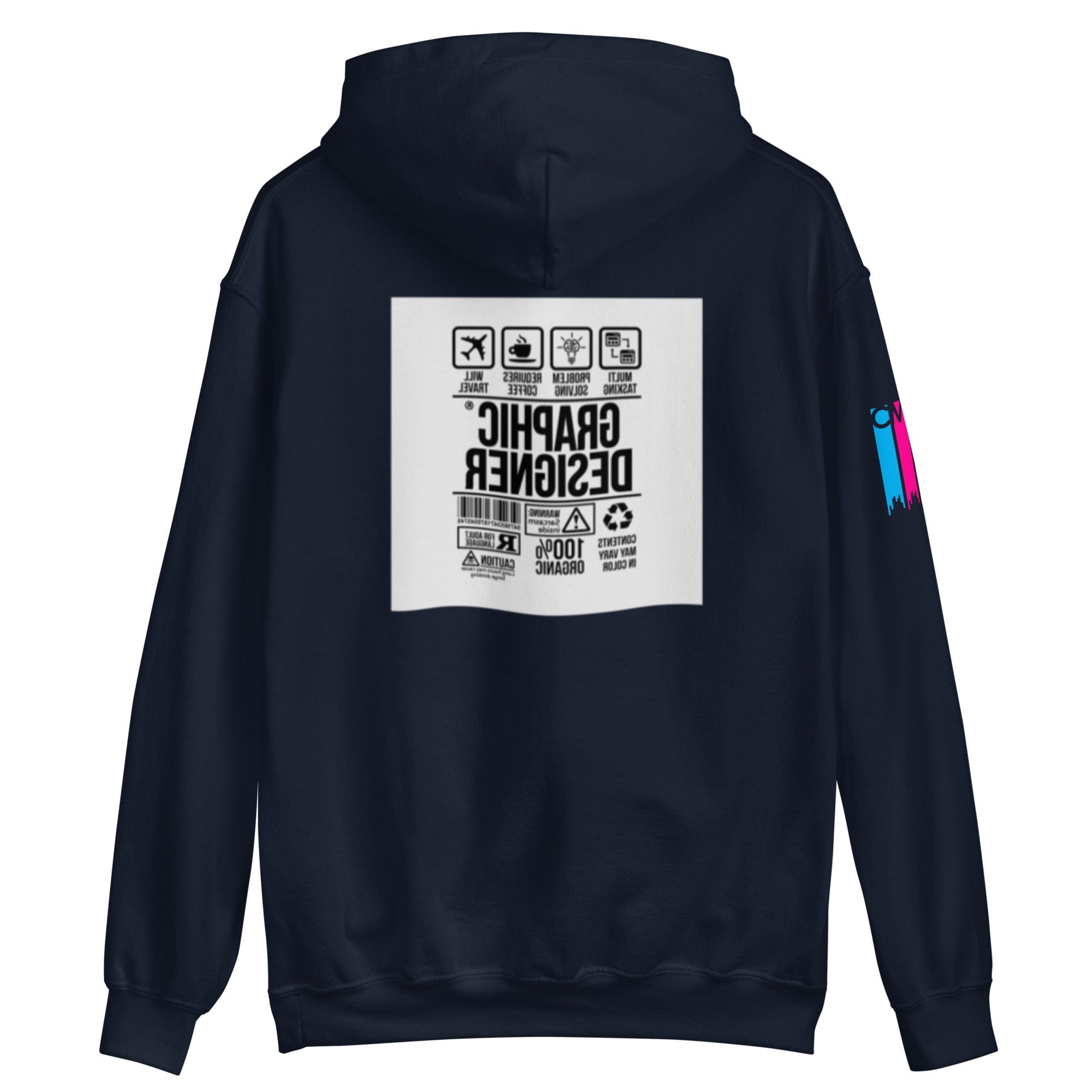 GRAPHIC T-SHIRTS Unisex Heavy Blend Hoodie - Graphic Designer CMYK