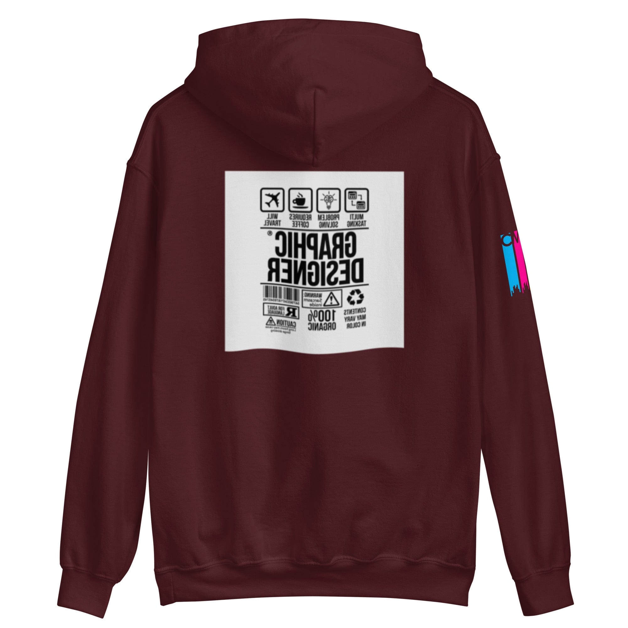 GRAPHIC T-SHIRTS Unisex Heavy Blend Hoodie - Graphic Designer CMYK