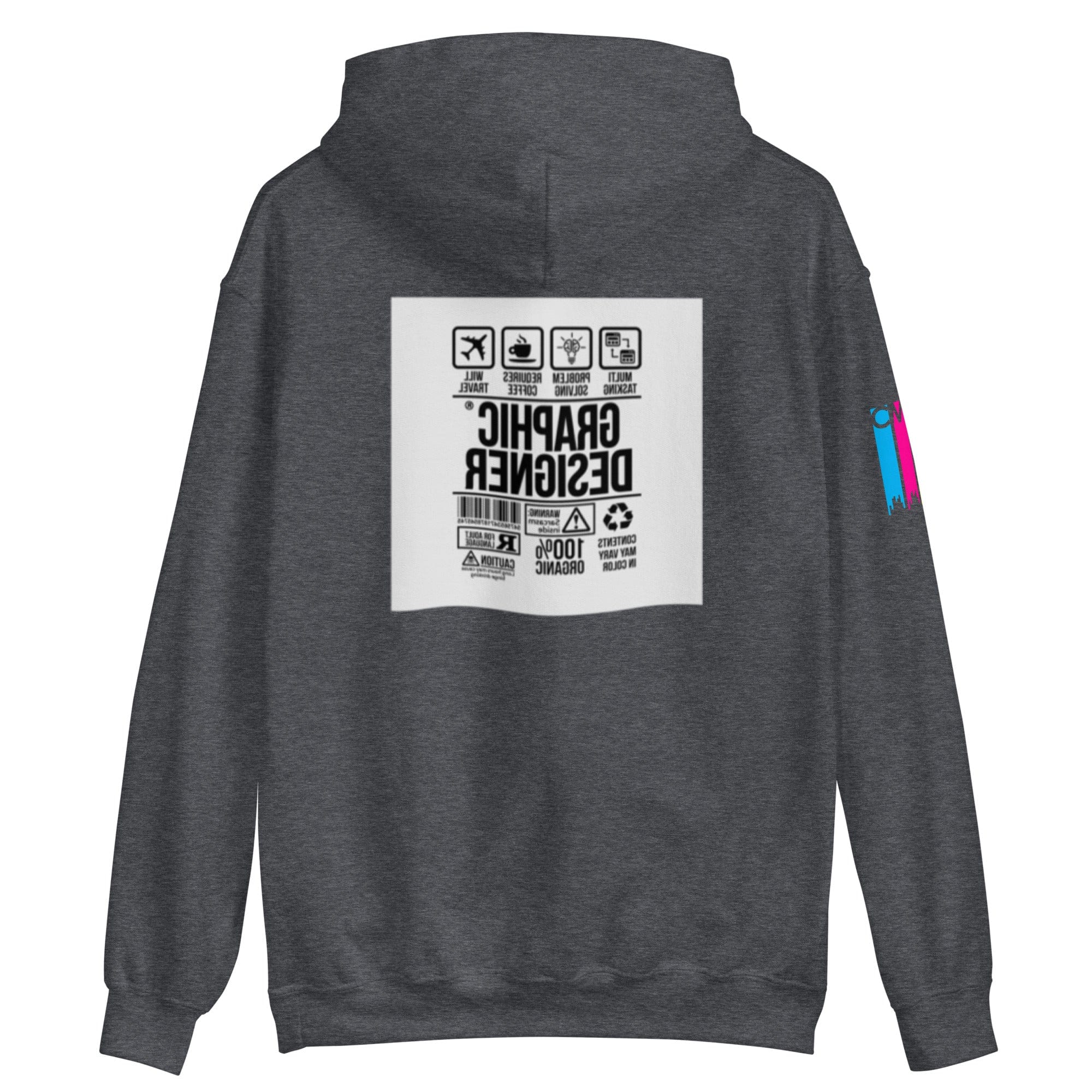 GRAPHIC T-SHIRTS Unisex Heavy Blend Hoodie - Graphic Designer CMYK