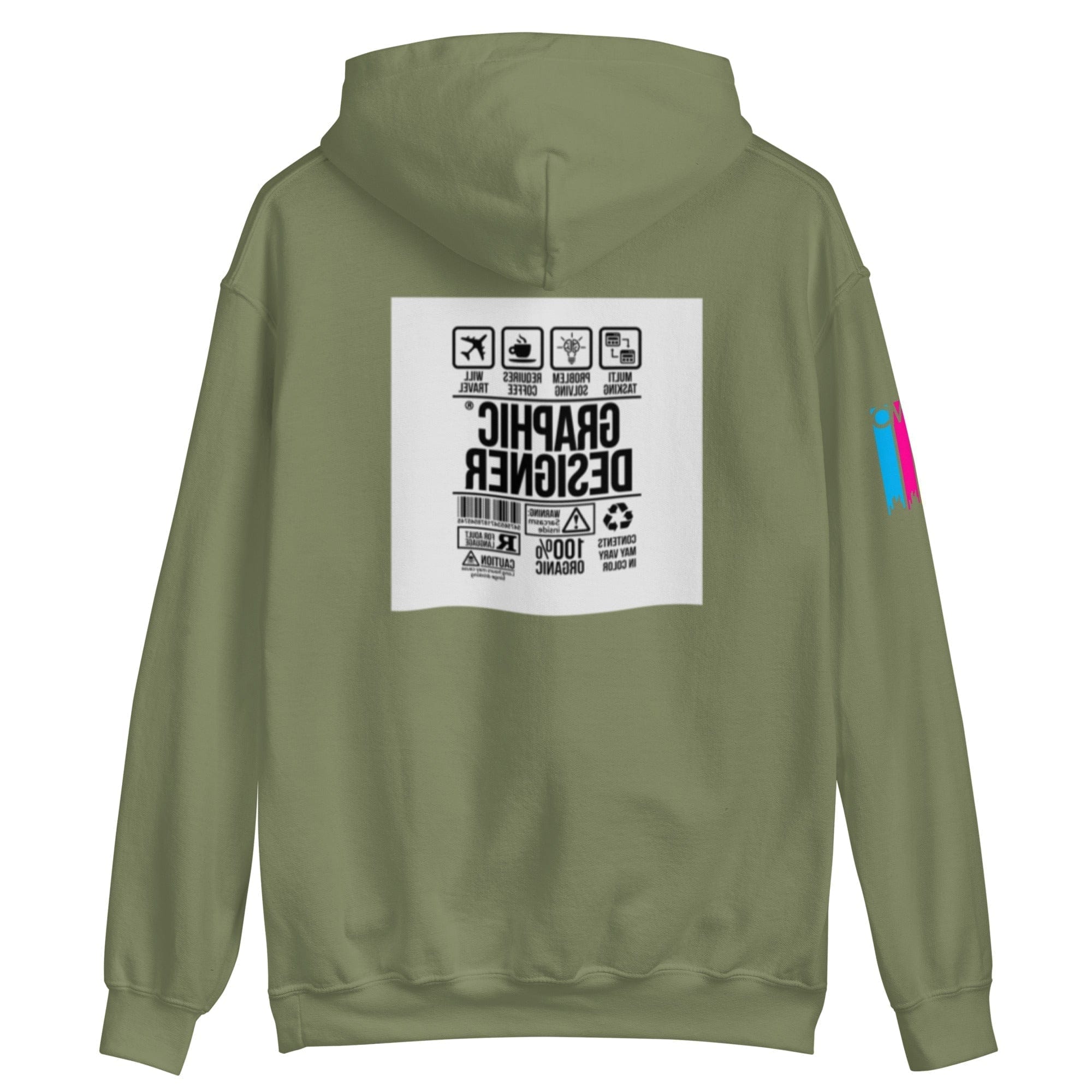 GRAPHIC T-SHIRTS Unisex Heavy Blend Hoodie - Graphic Designer CMYK