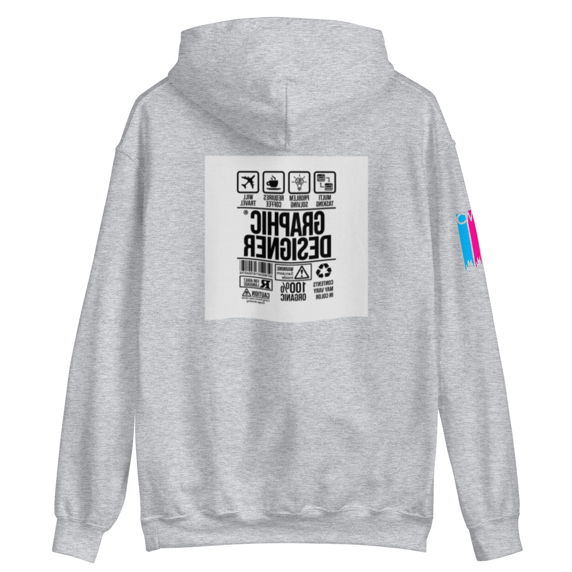 GRAPHIC T-SHIRTS Unisex Heavy Blend Hoodie - Graphic Designer CMYK