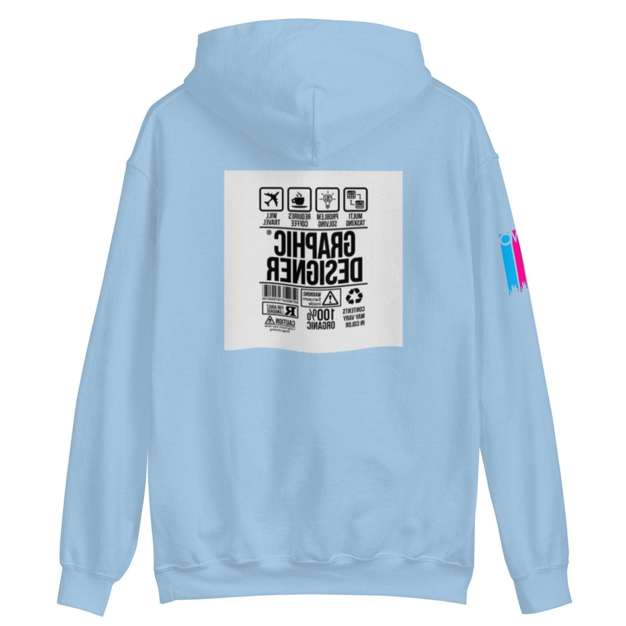 GRAPHIC T-SHIRTS Unisex Heavy Blend Hoodie - Graphic Designer CMYK