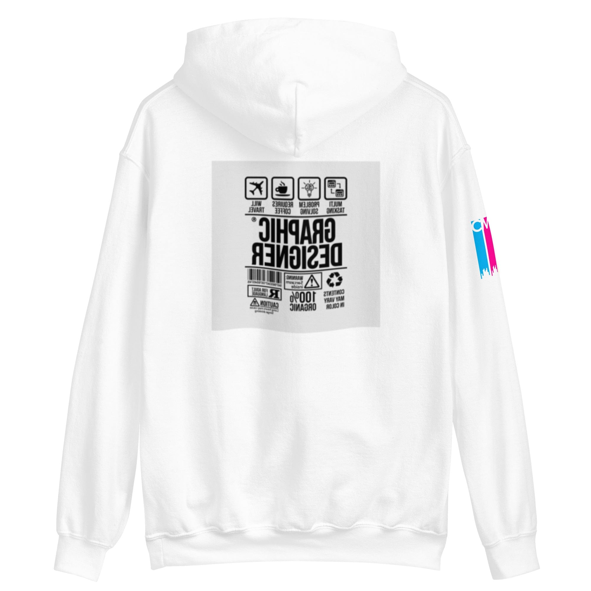 GRAPHIC T-SHIRTS Unisex Heavy Blend Hoodie - Graphic Designer CMYK