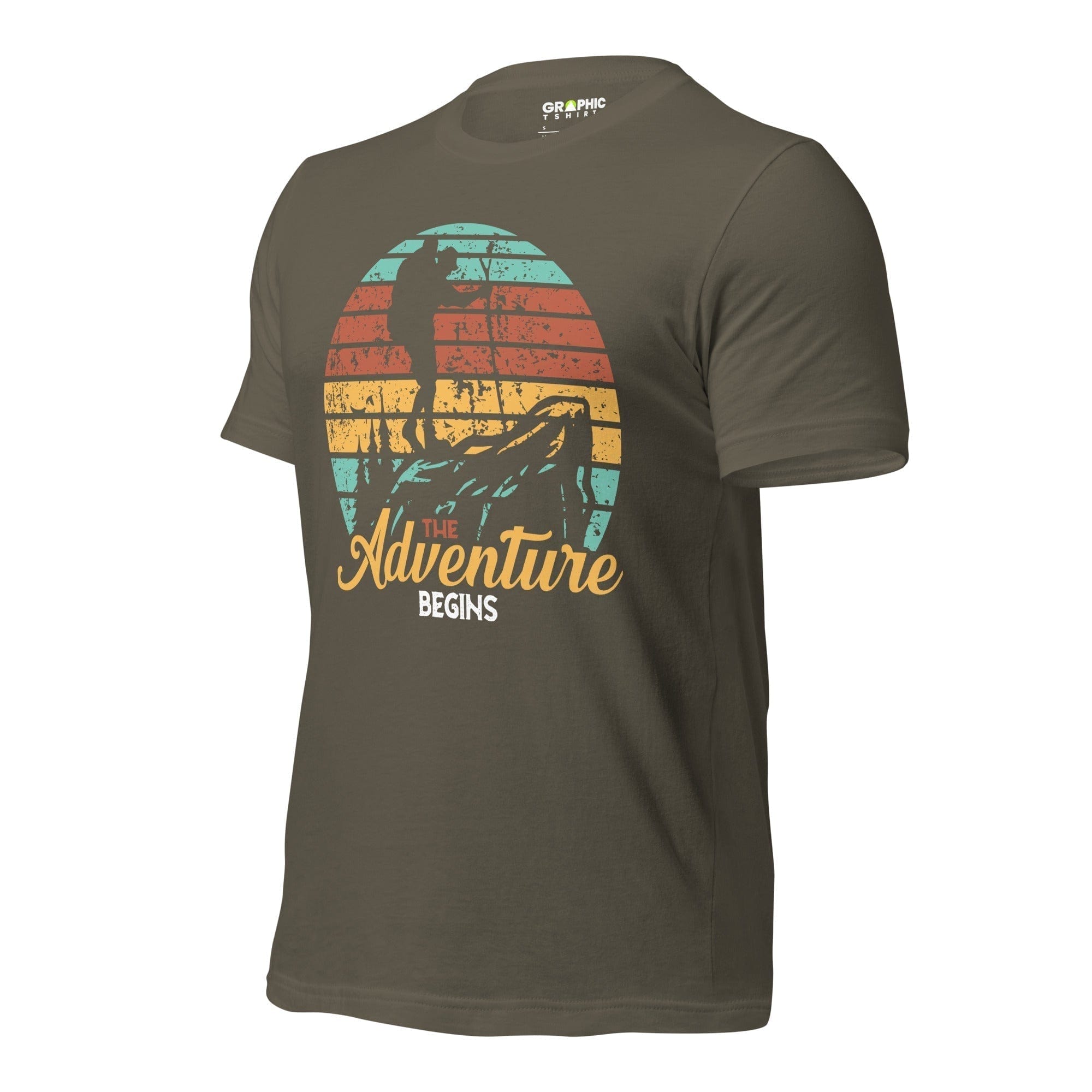 GRAPHIC T-SHIRTS Unisex Staple T-Shirt - The Adventure Begins