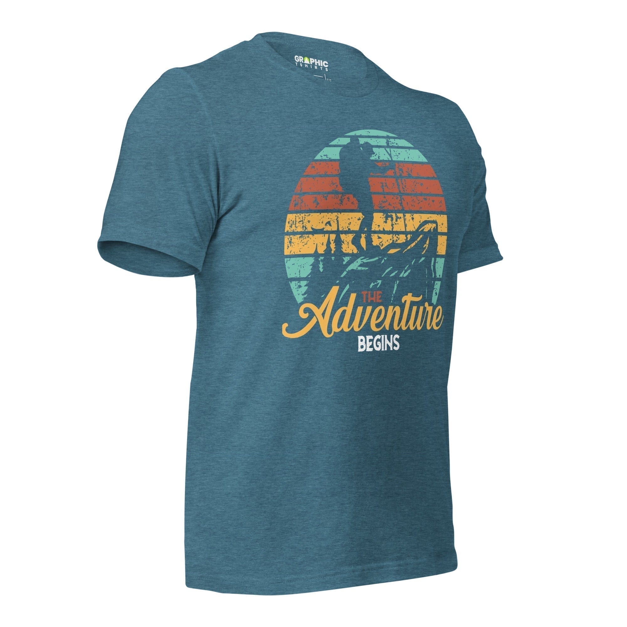 GRAPHIC T-SHIRTS Unisex Staple T-Shirt - The Adventure Begins