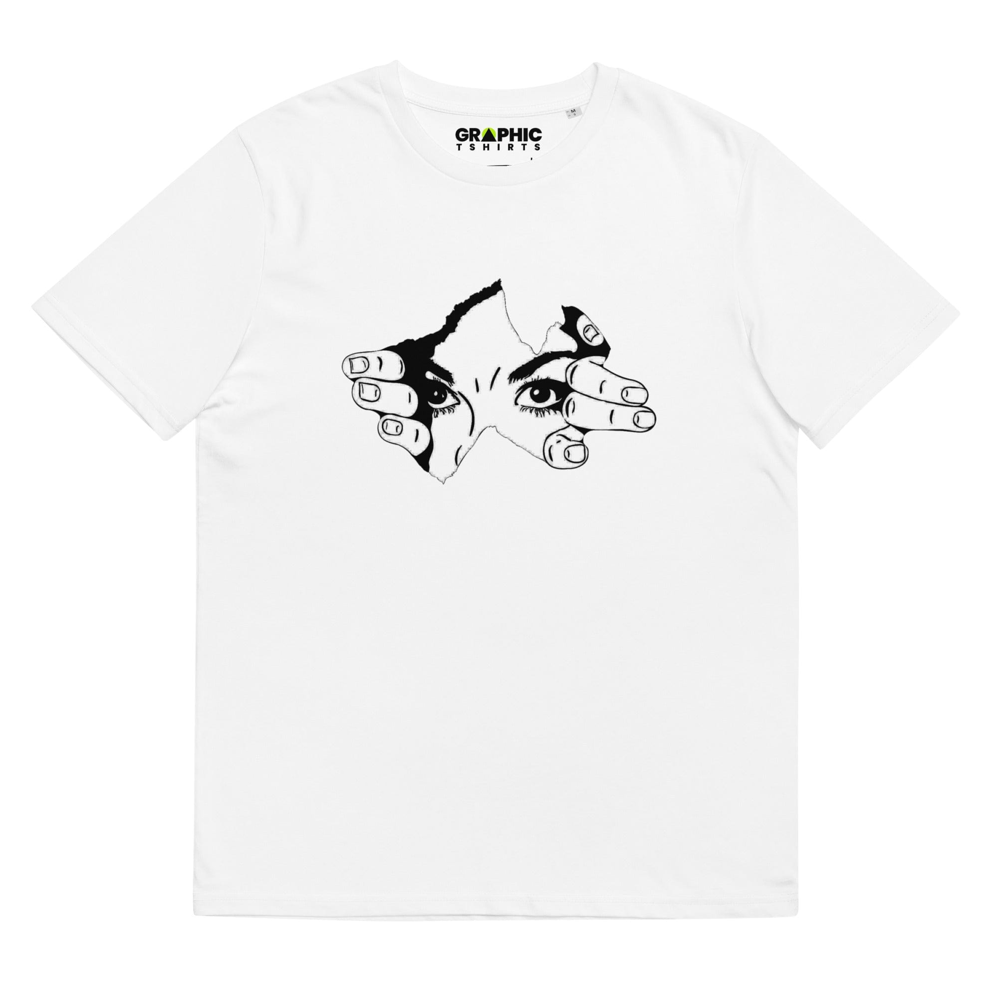 GRAPHIC T-SHIRTS White / S Unisex Organic Cotton T-Shirt - T-Shirt Voyeur