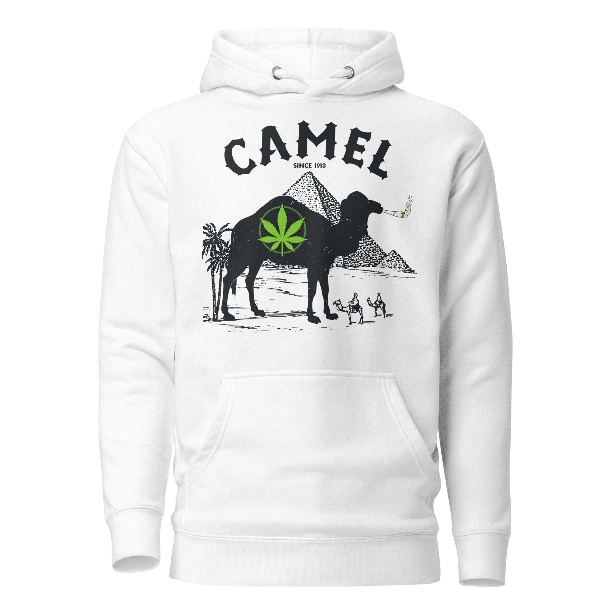 GRAPHIC T-SHIRTS White / S Unisex Premium Hoodie - Camel