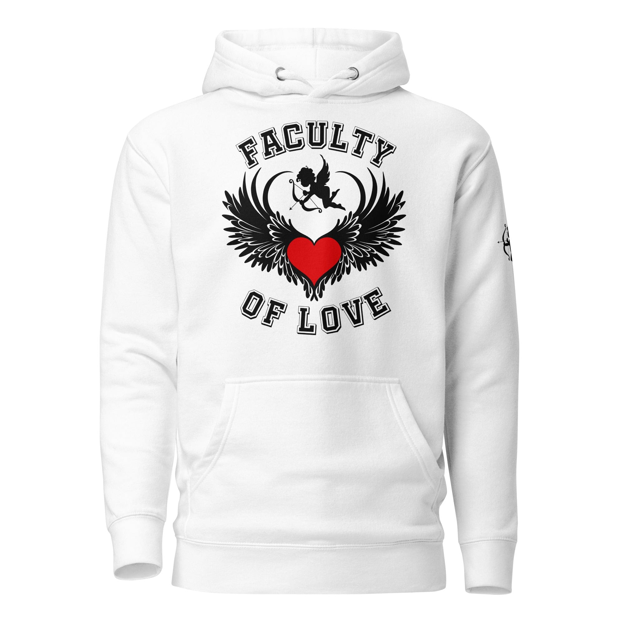 GRAPHIC T-SHIRTS White / S Unisex Premium Hoodie - Faculty Of Love 44