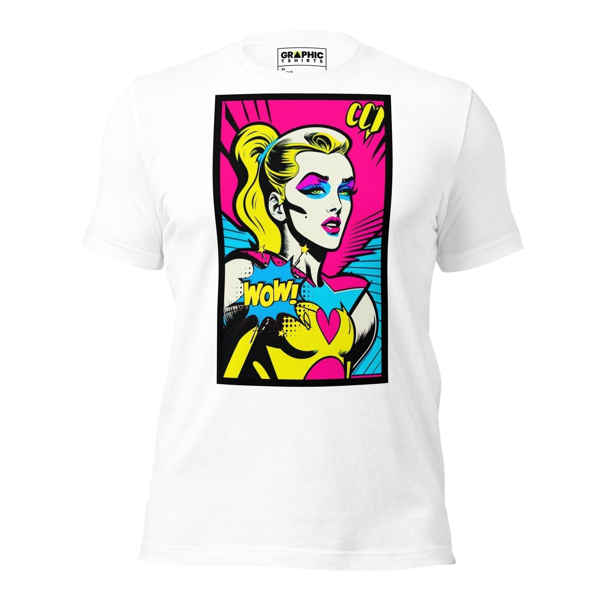 GRAPHIC T-SHIRTS White / XS Unisex Crew Neck T-Shirt - Bionic Blonde