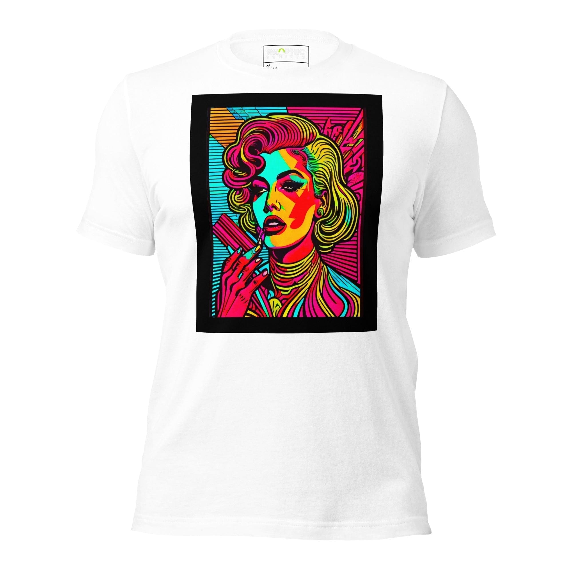 GRAPHIC T-SHIRTS White / XS Unisex Crew Neck T-Shirt - Miami Heatwave Series v.5