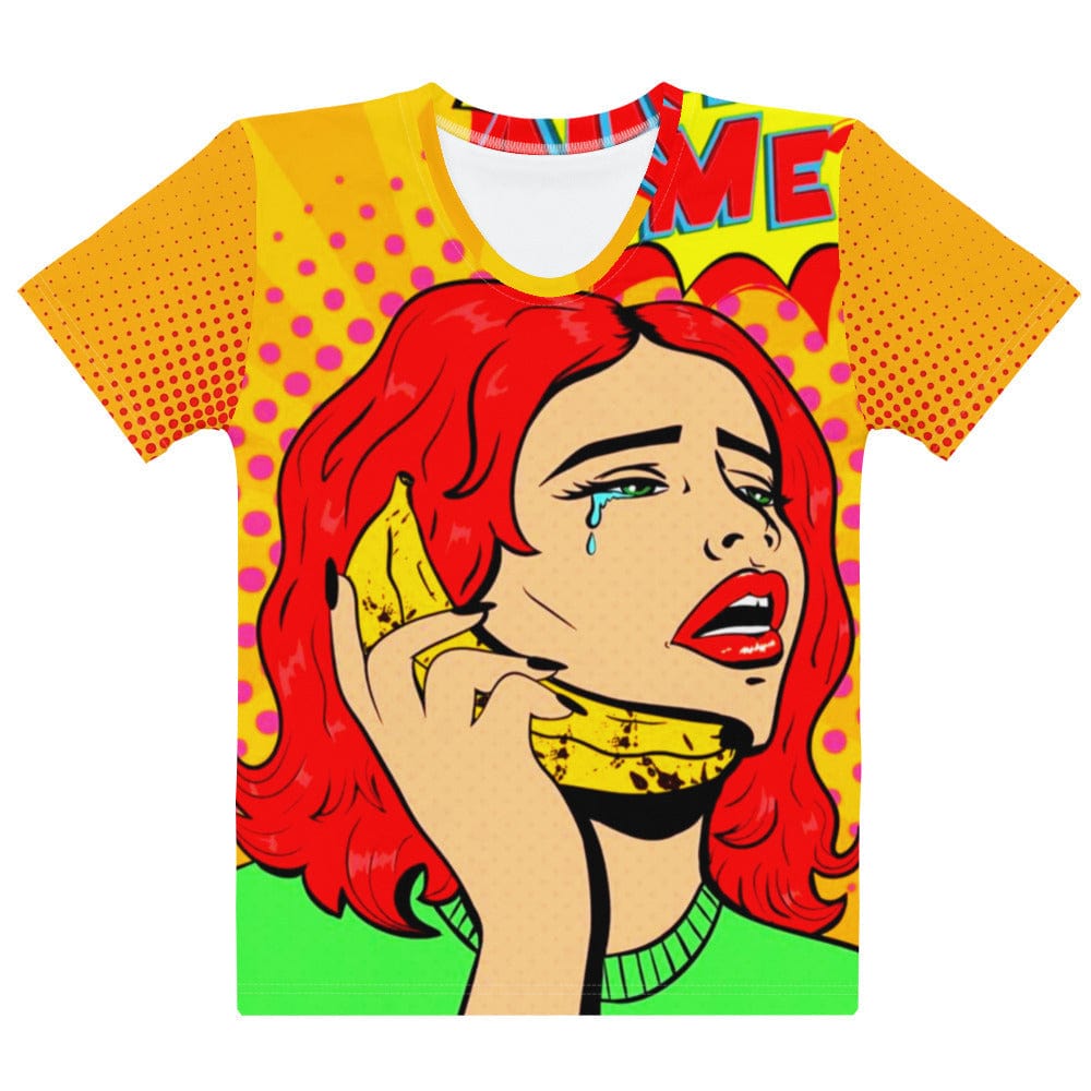 GRAPHIC T-SHIRTS XS Unisex All-Over Print Crew Neck T-Shirt - Why Me?